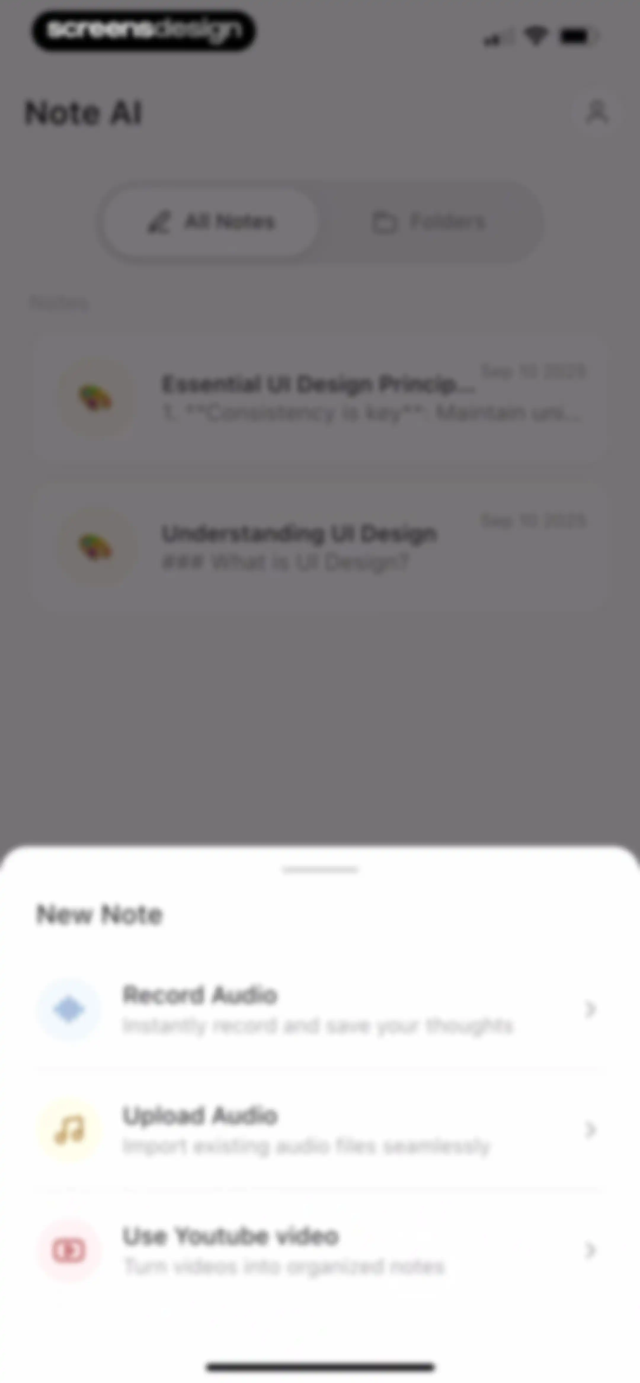 Note AI: Smart Note Taker screen 25