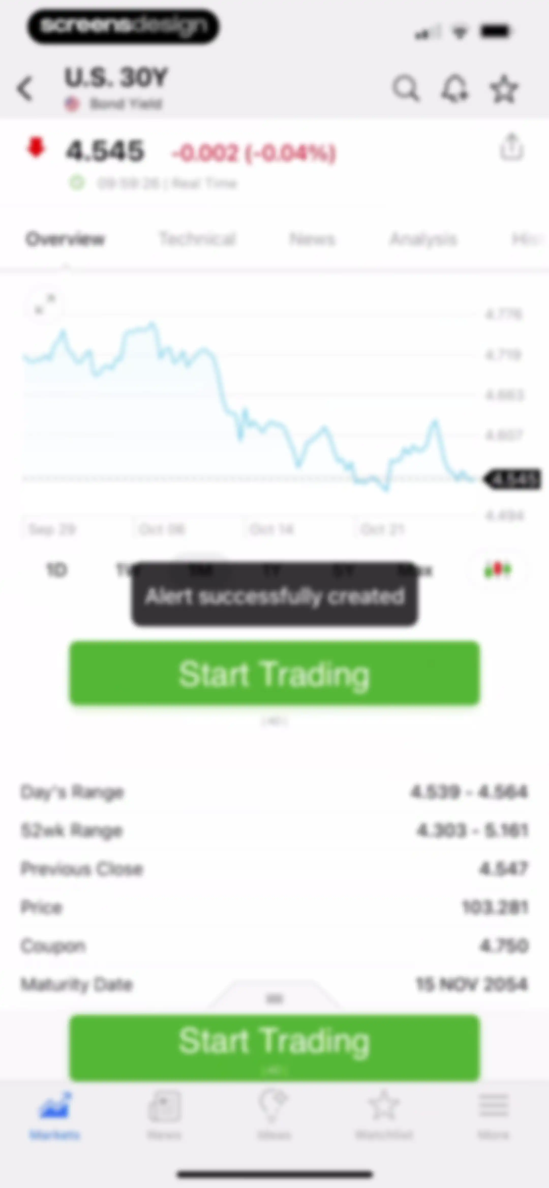 Investing.com: Stock Market screen 54