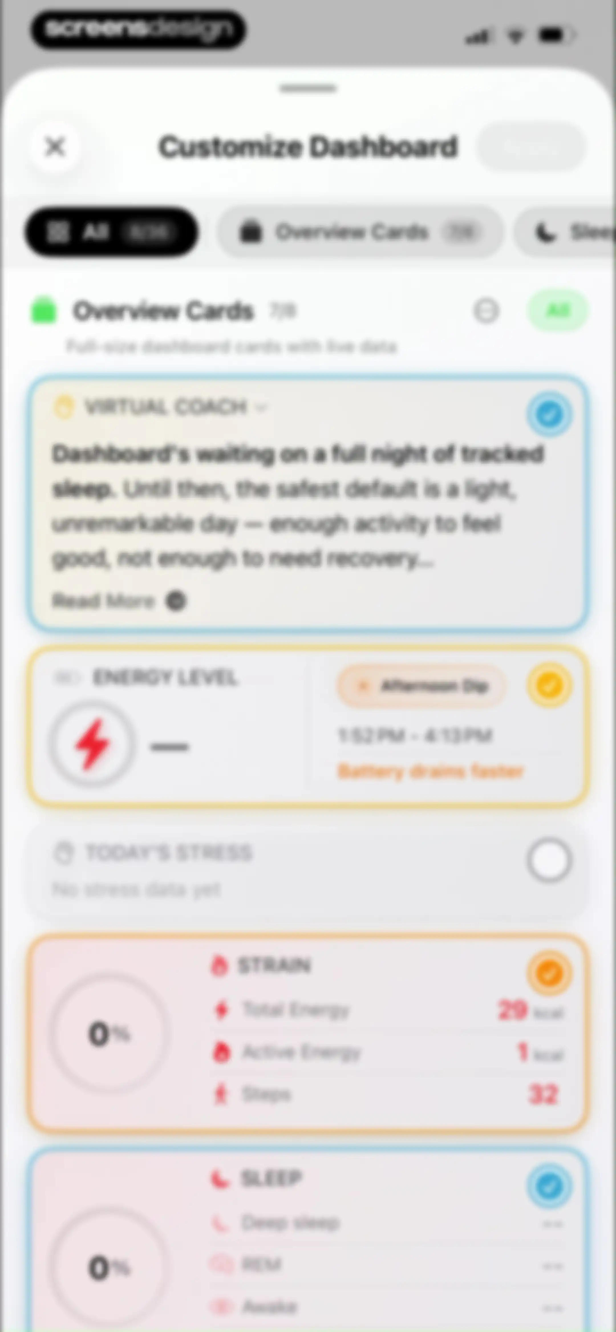 Livity: Sleep & Health Tracker screen 108