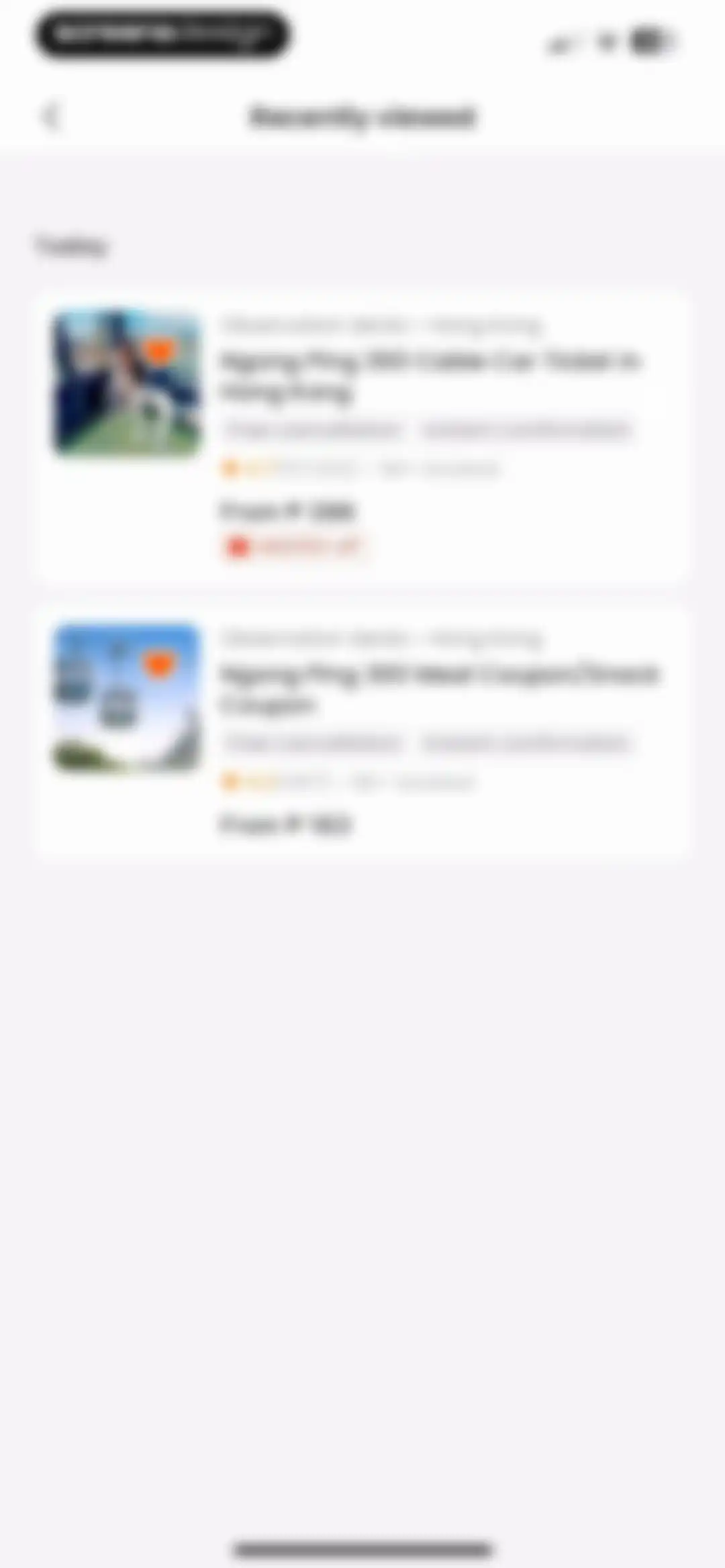 Klook: Travel & Activities screen 77