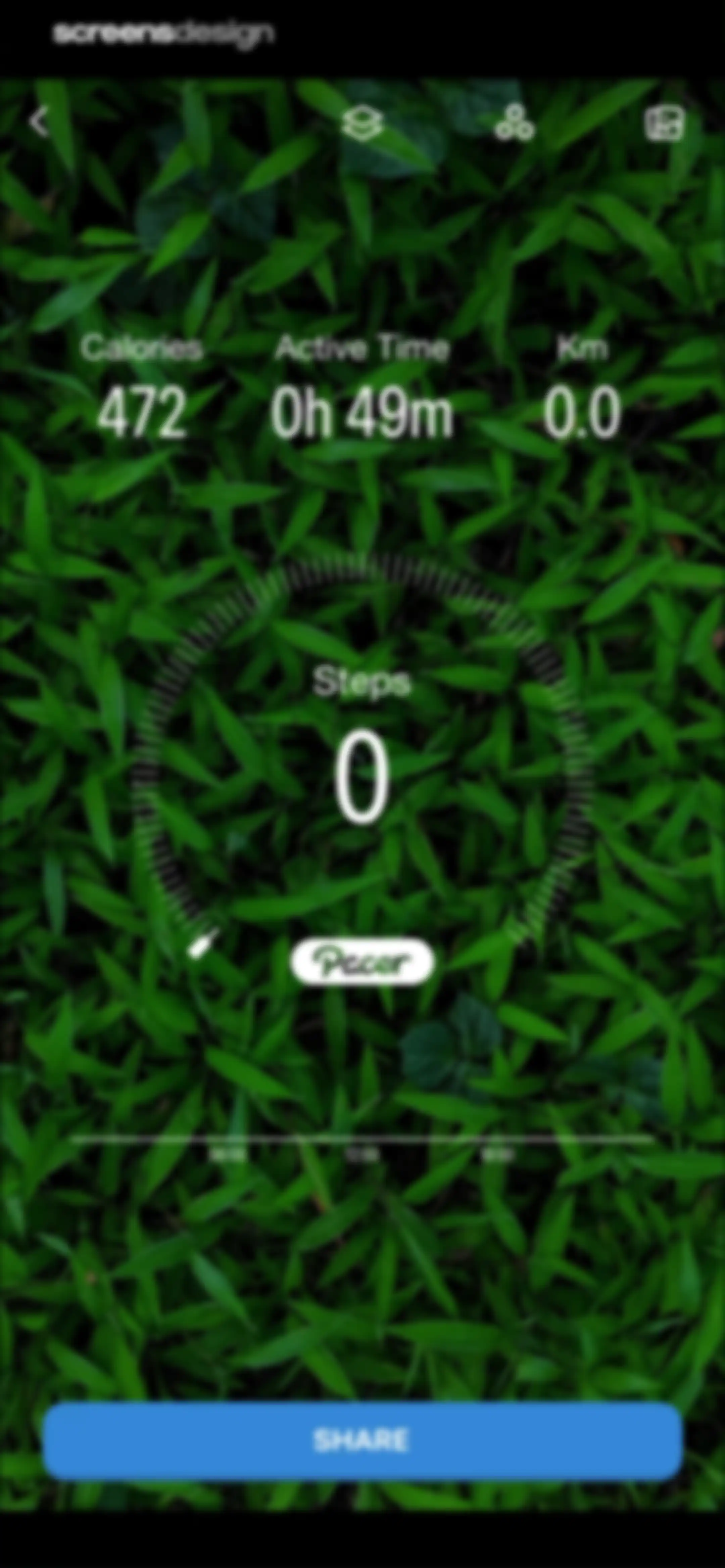 Pacer Pedometer Step Counter screen 197