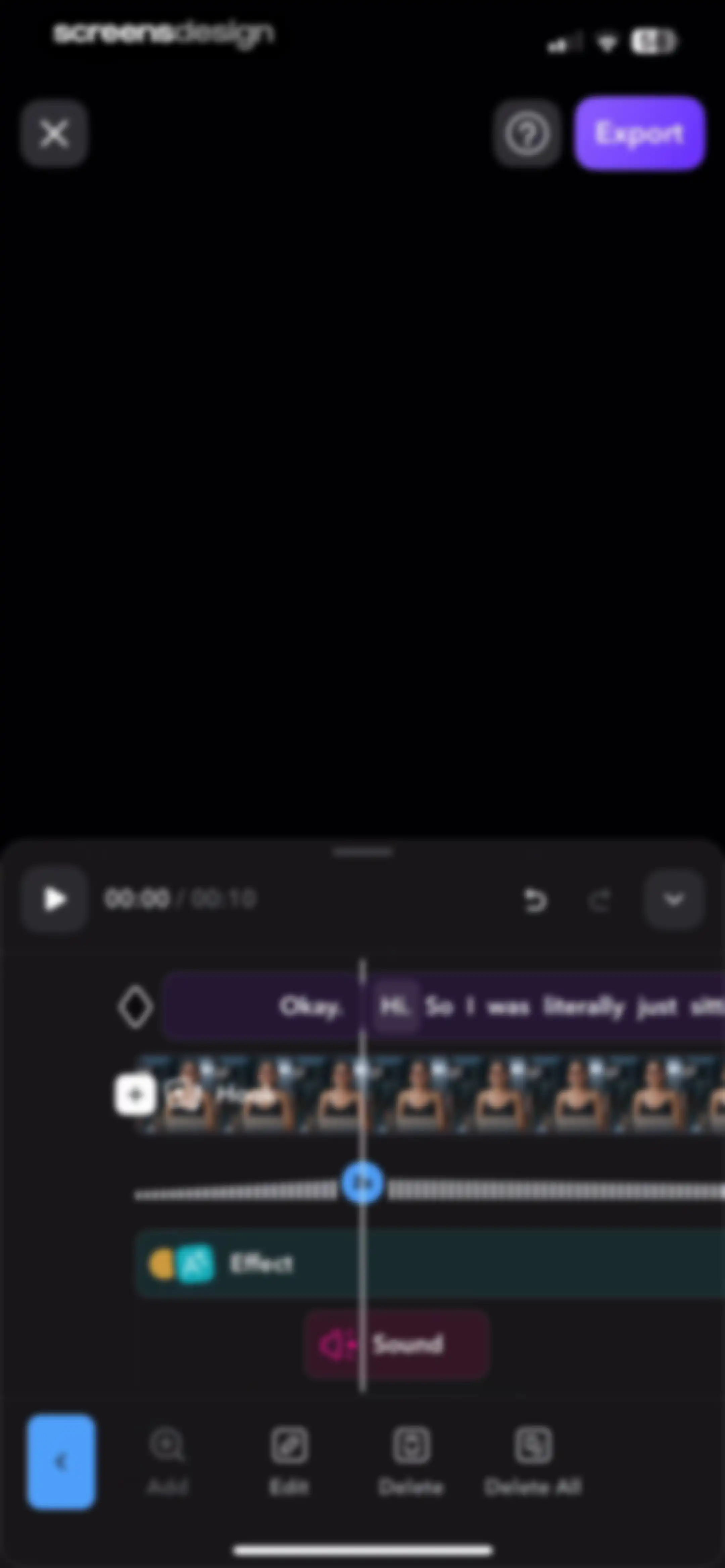 Captions: AI Edits Your Video screen 52