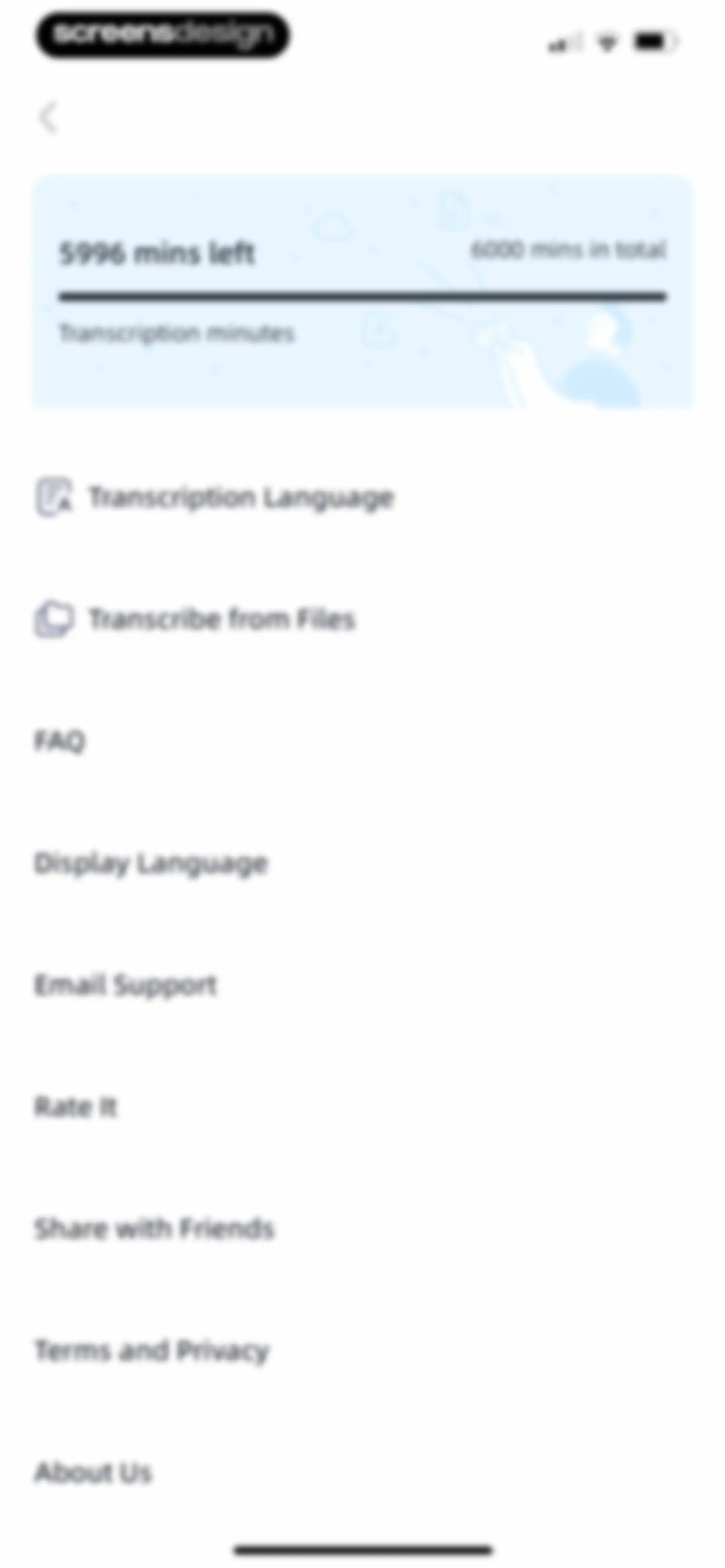 iTranscribe - Audio to Text screen 72