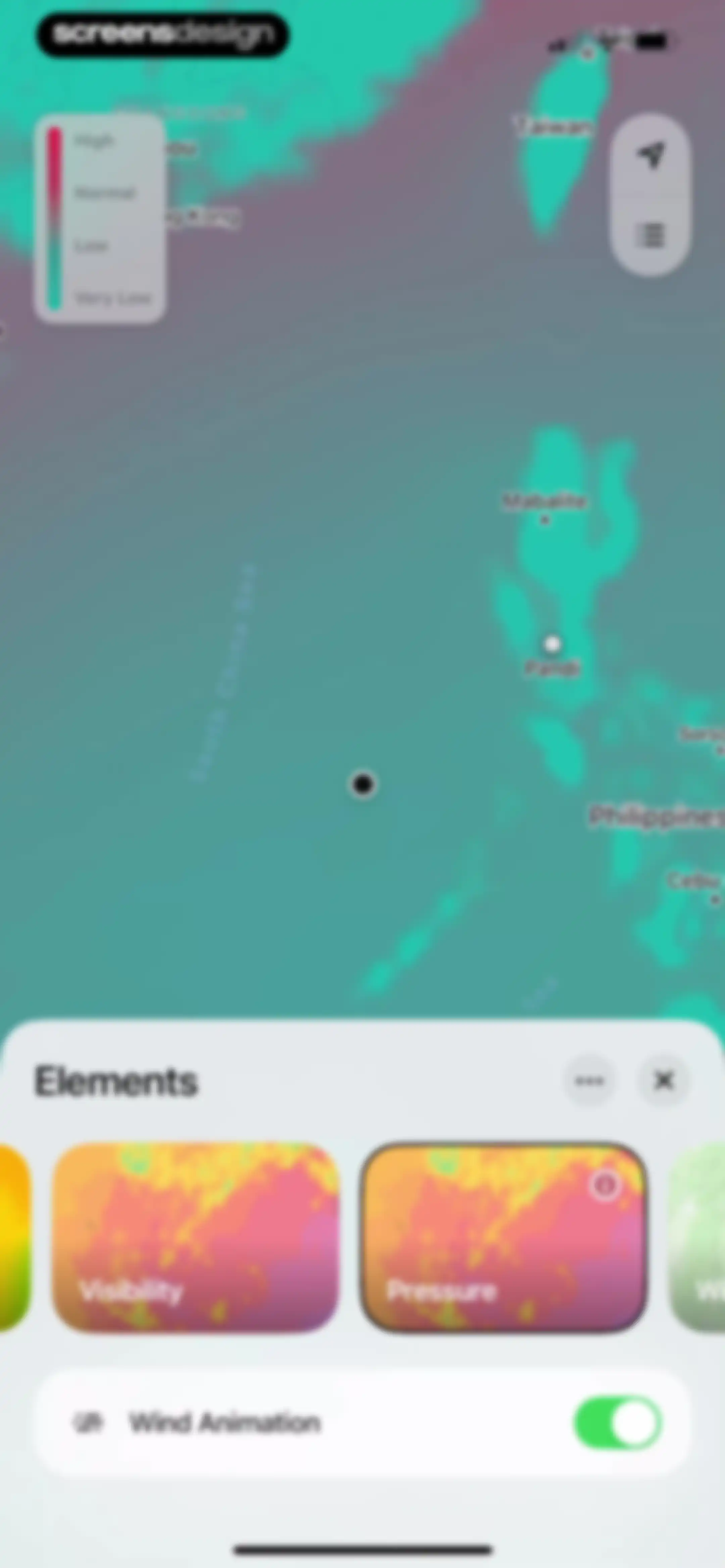 Element: Weather Radar screen 27