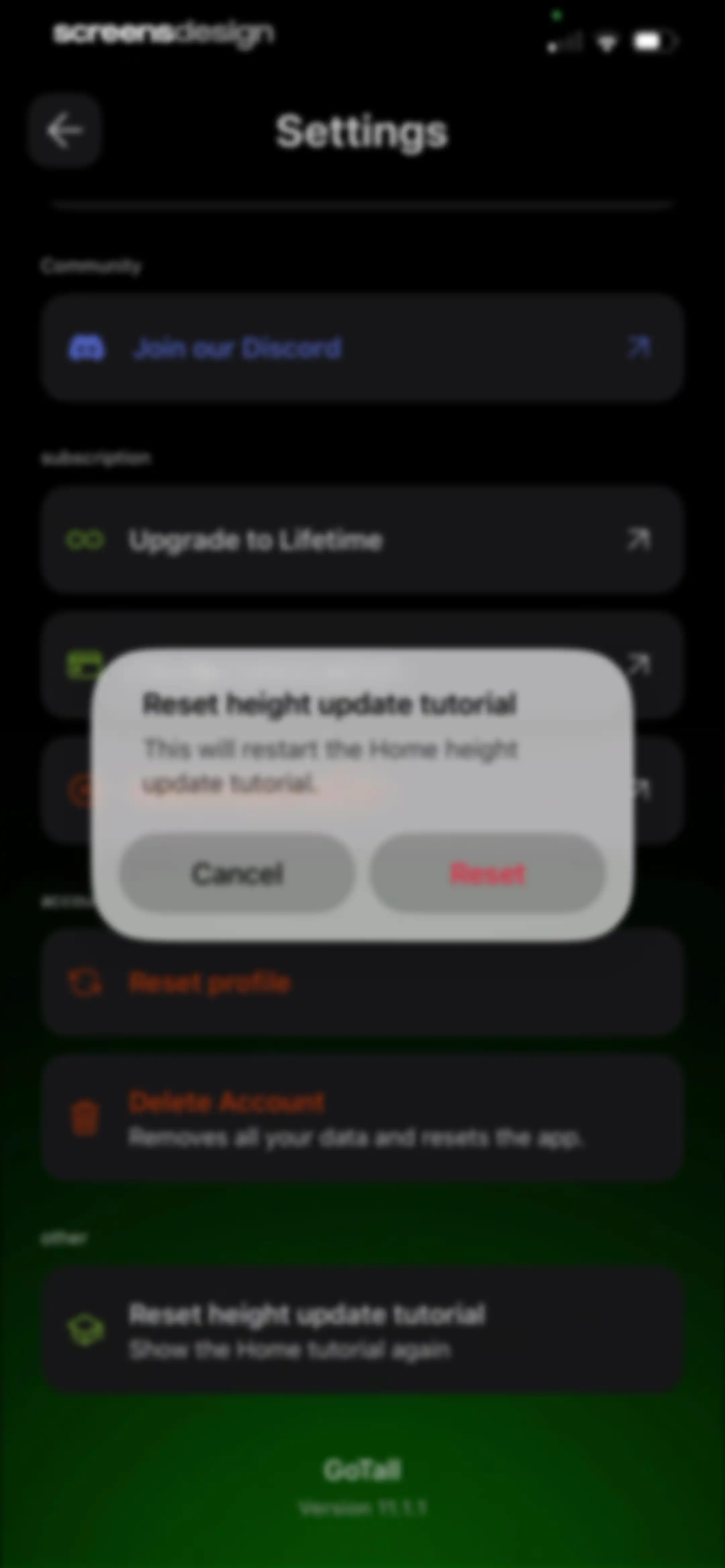 GoTall - Height Predictor screen 170