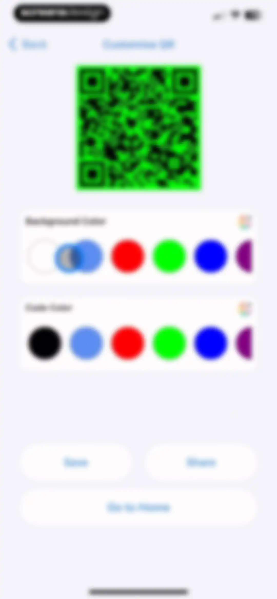 QR and Barcode Scanner. screen 13