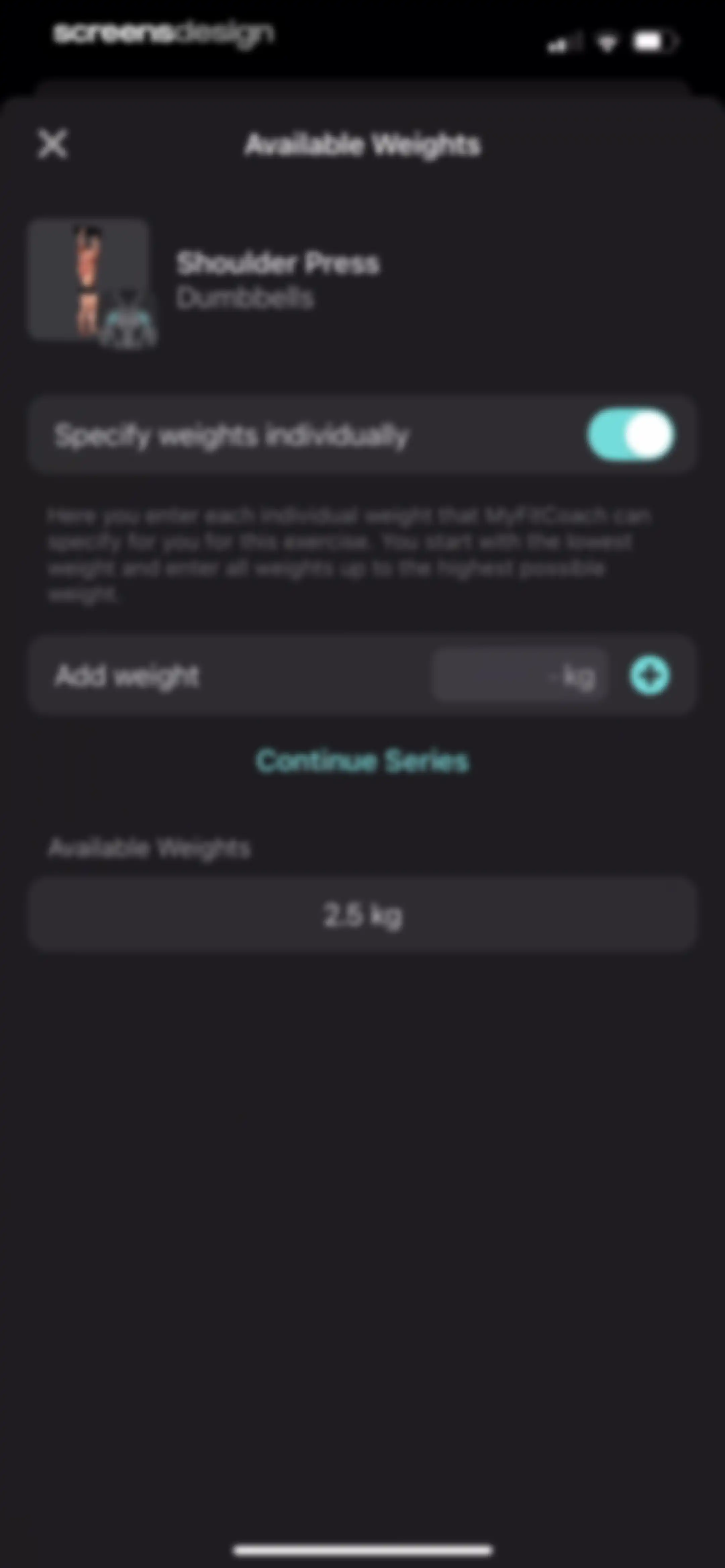 MyFitCoach - Workout Planner screen 96