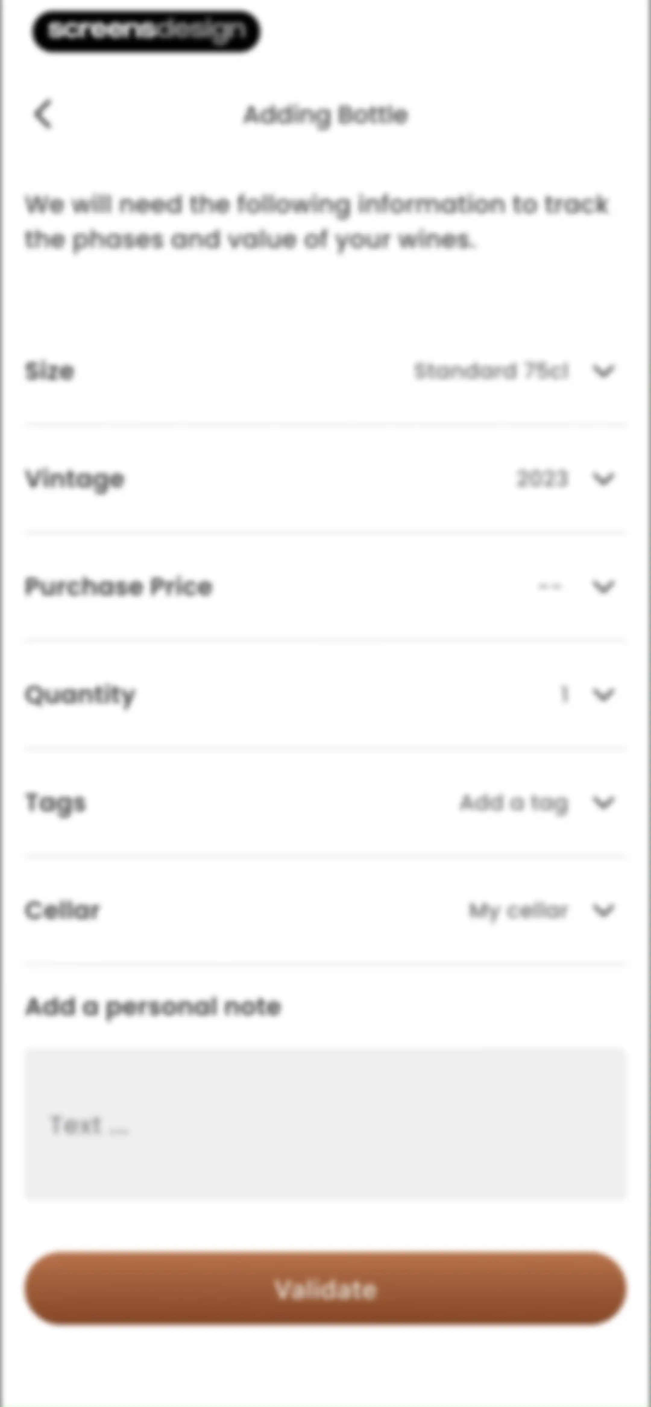 Oeni: #1 Wine Cellar Manager screen 114