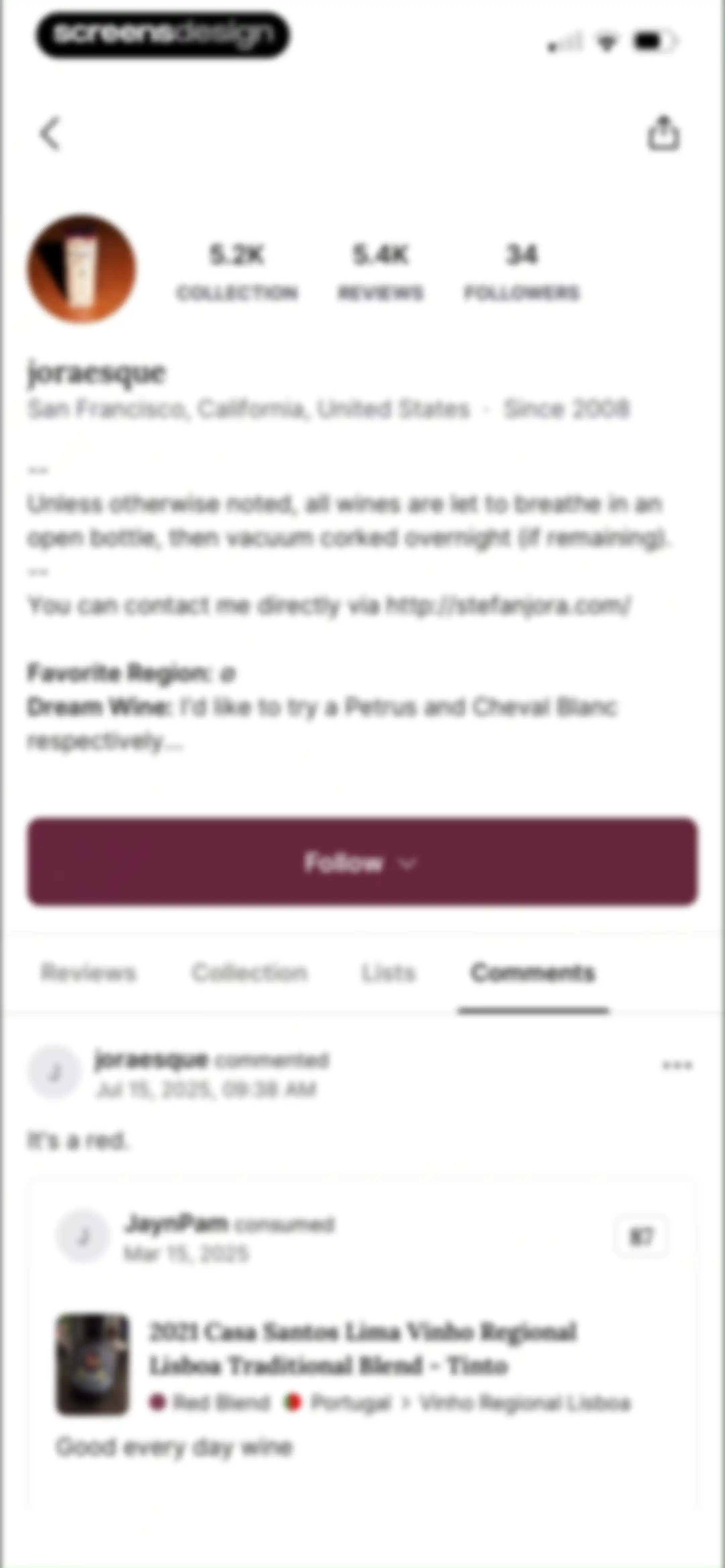 CellarTracker: #1 Wine Tracker screen 70