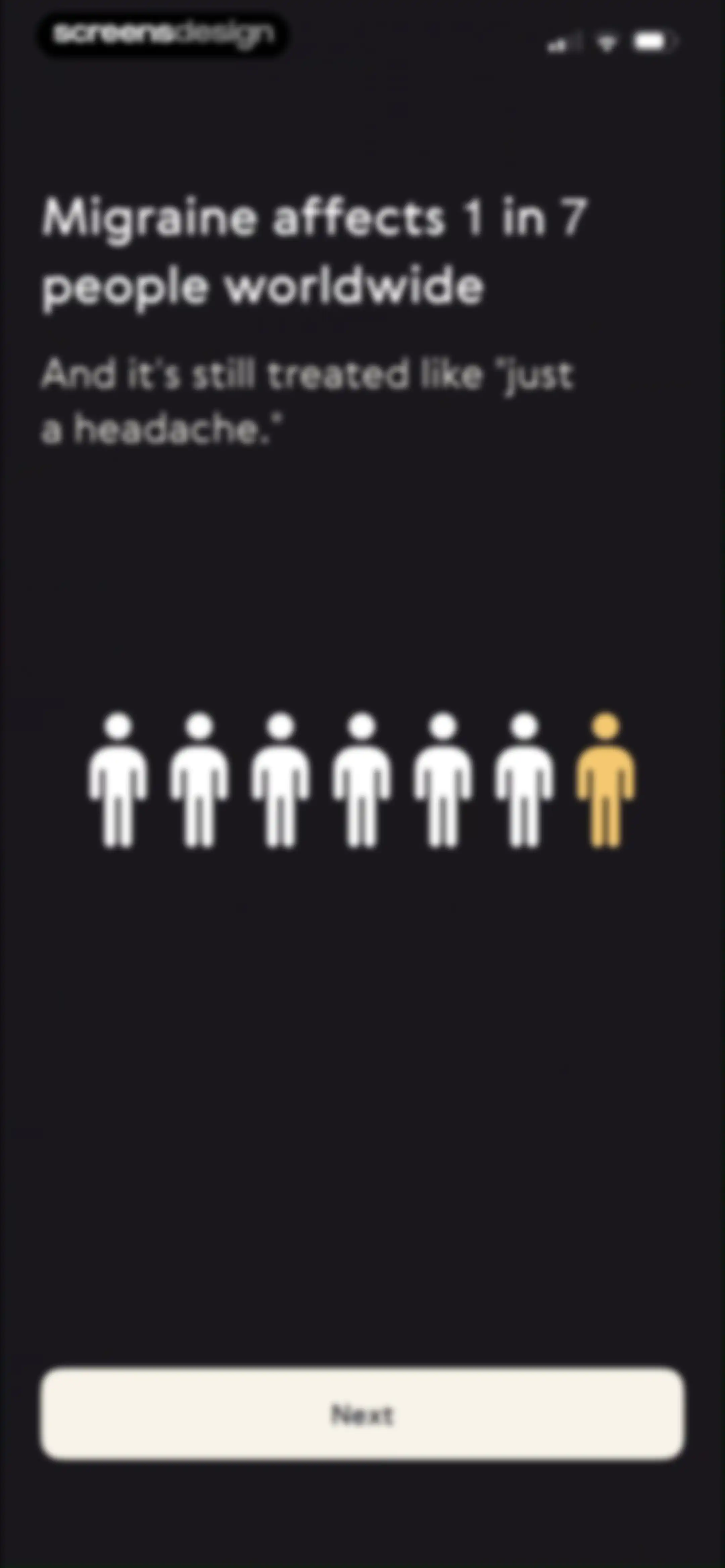 Relief - Migraine Tracker screen 4