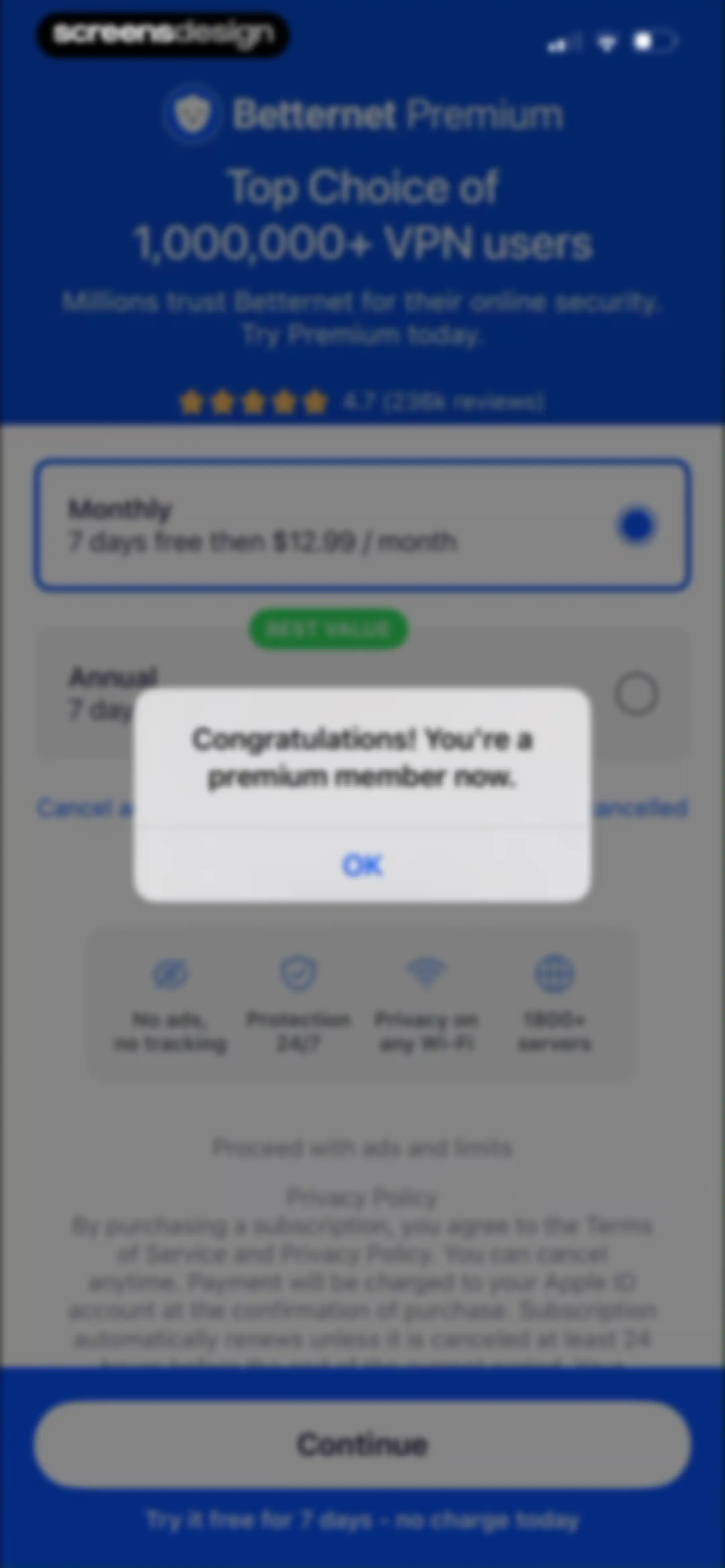 Betternet: Fast Secure VPN screen 7