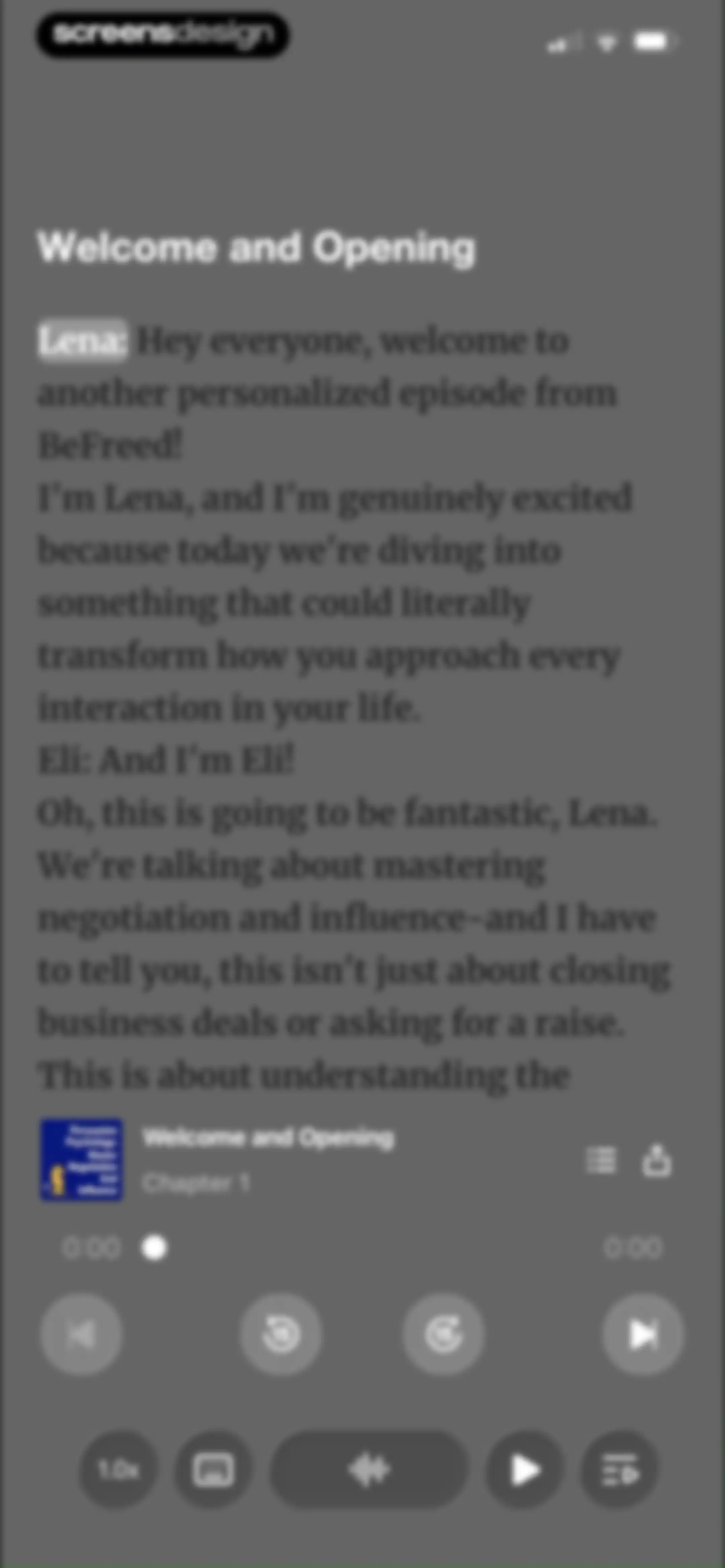 BeFreed: Personalized Learning screen 54