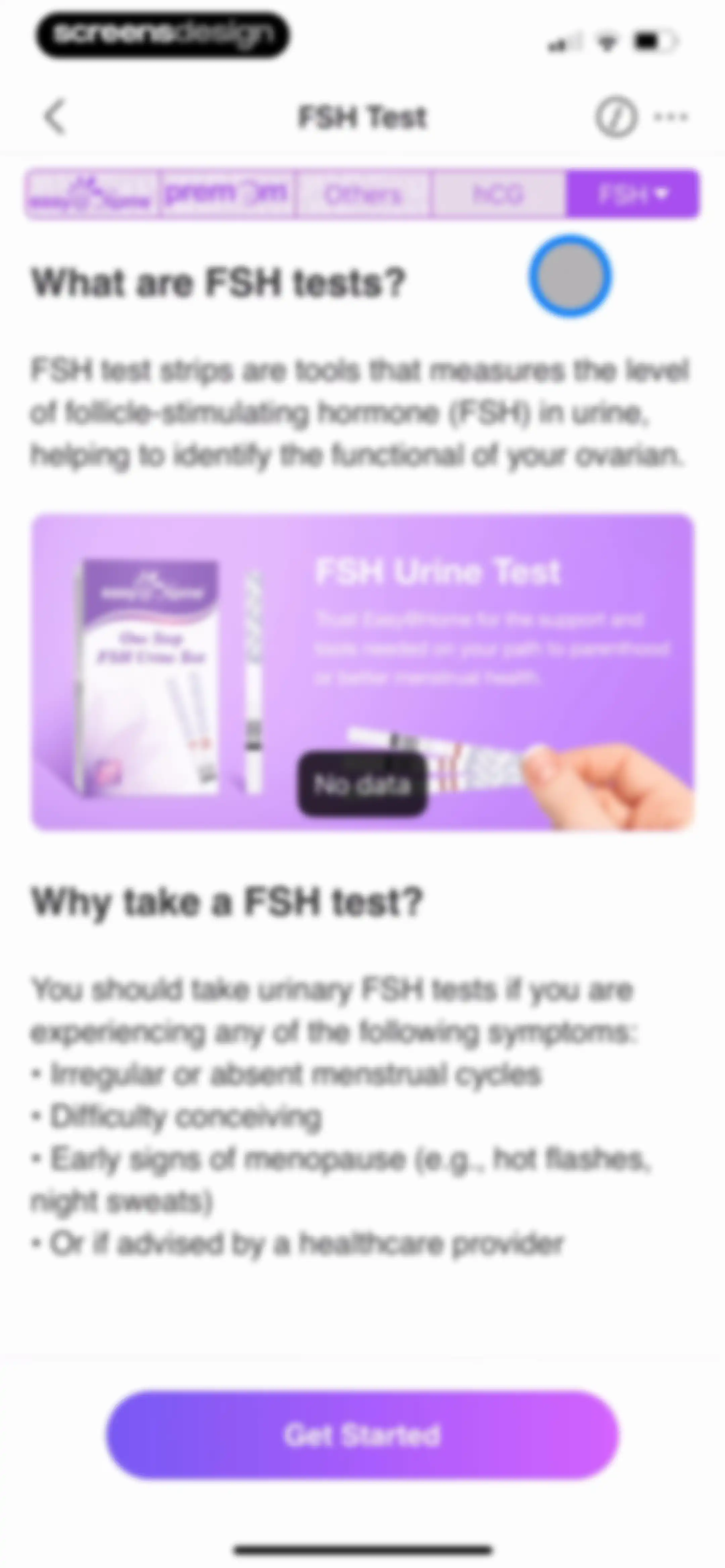 Premom-Ovulation Tracker, PCOS screen 60