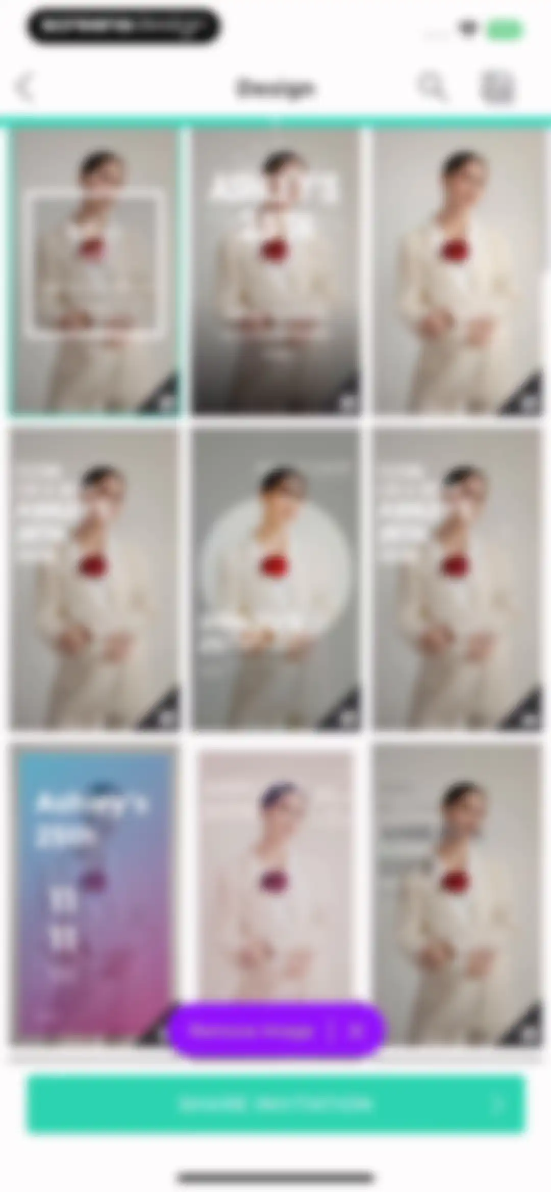 Zazzle Events screen 44