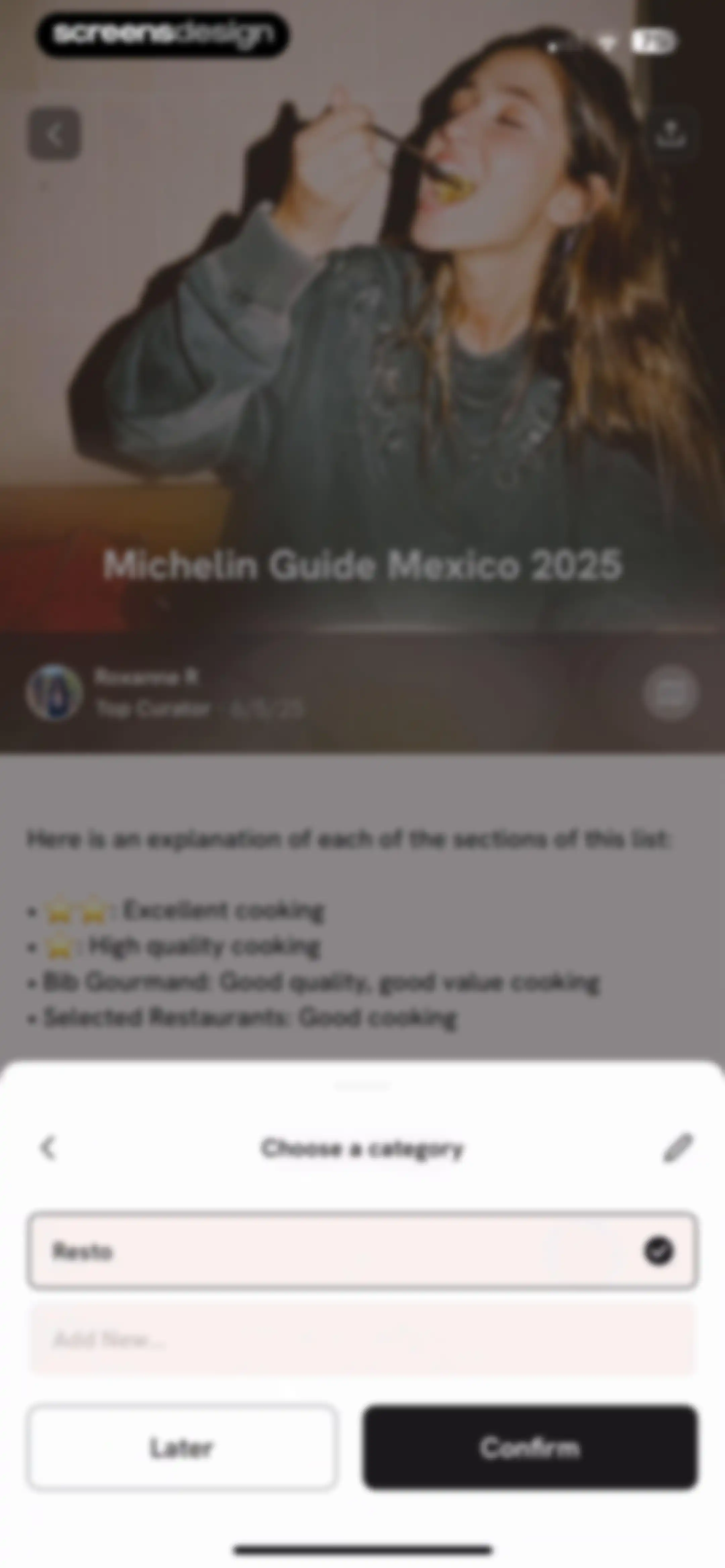 Hypelist: Create & Share Lists screen 51