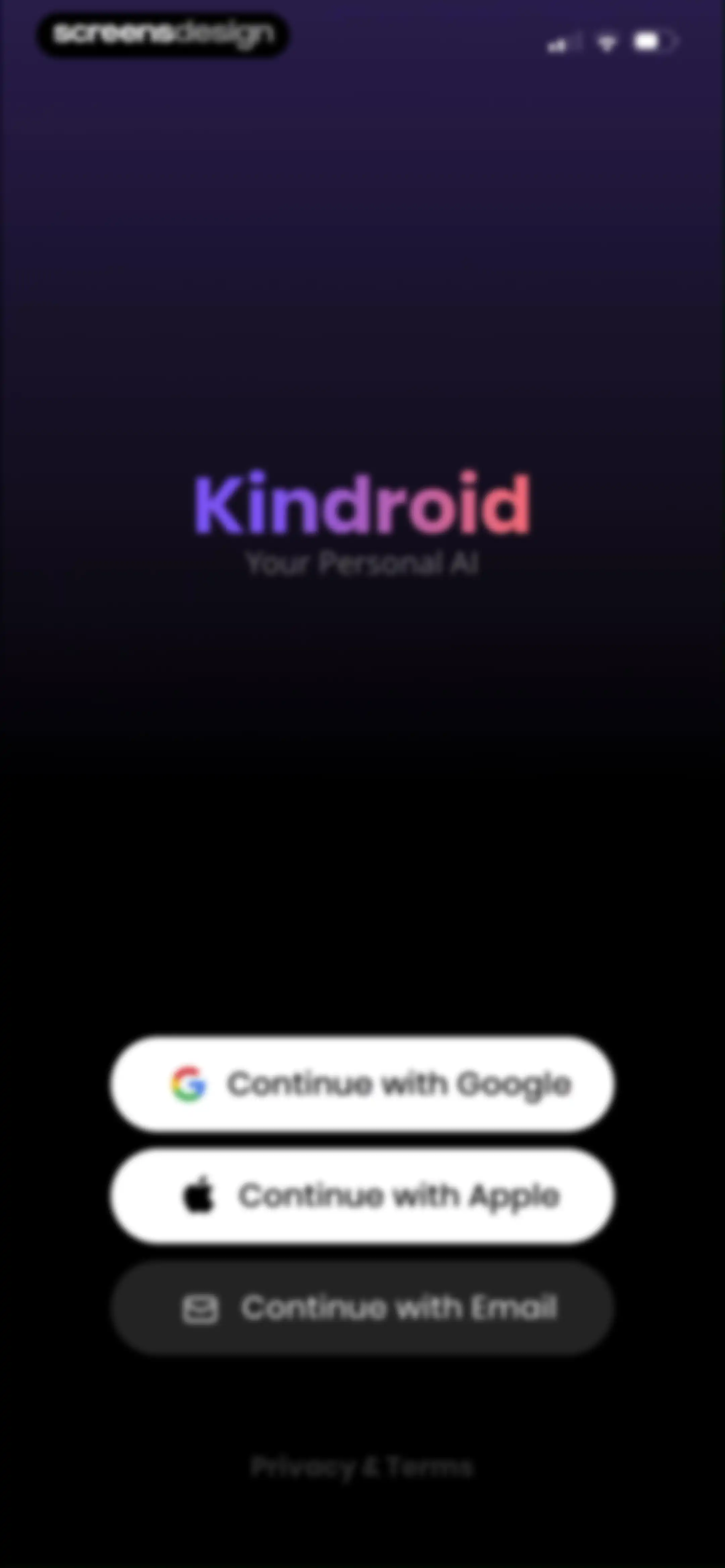 Kindroid: Your Personal AI screen 2