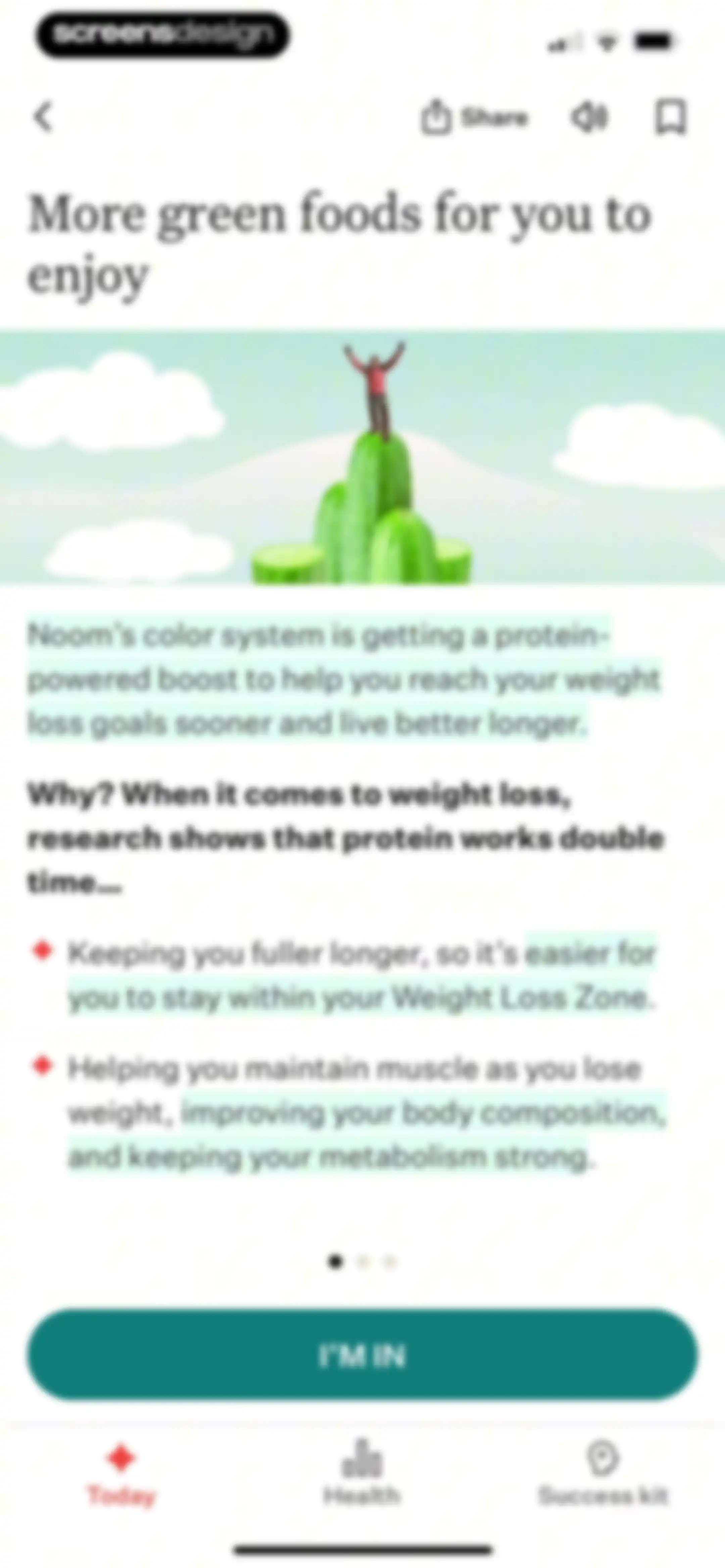 Noom Weight Loss, Food Tracker screen 123