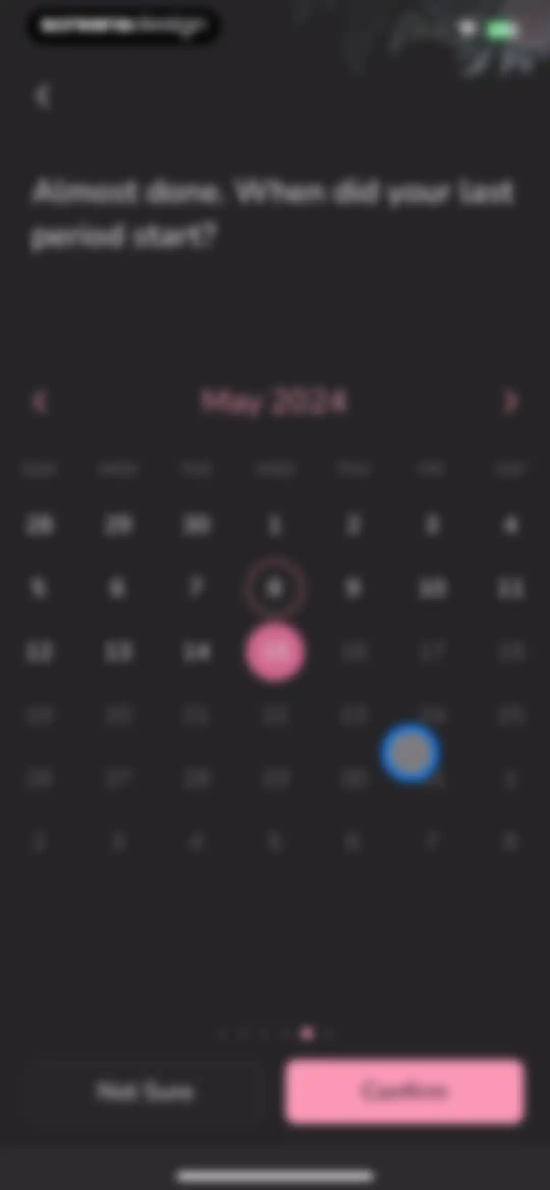 Period Tracker and Calendar screen 8