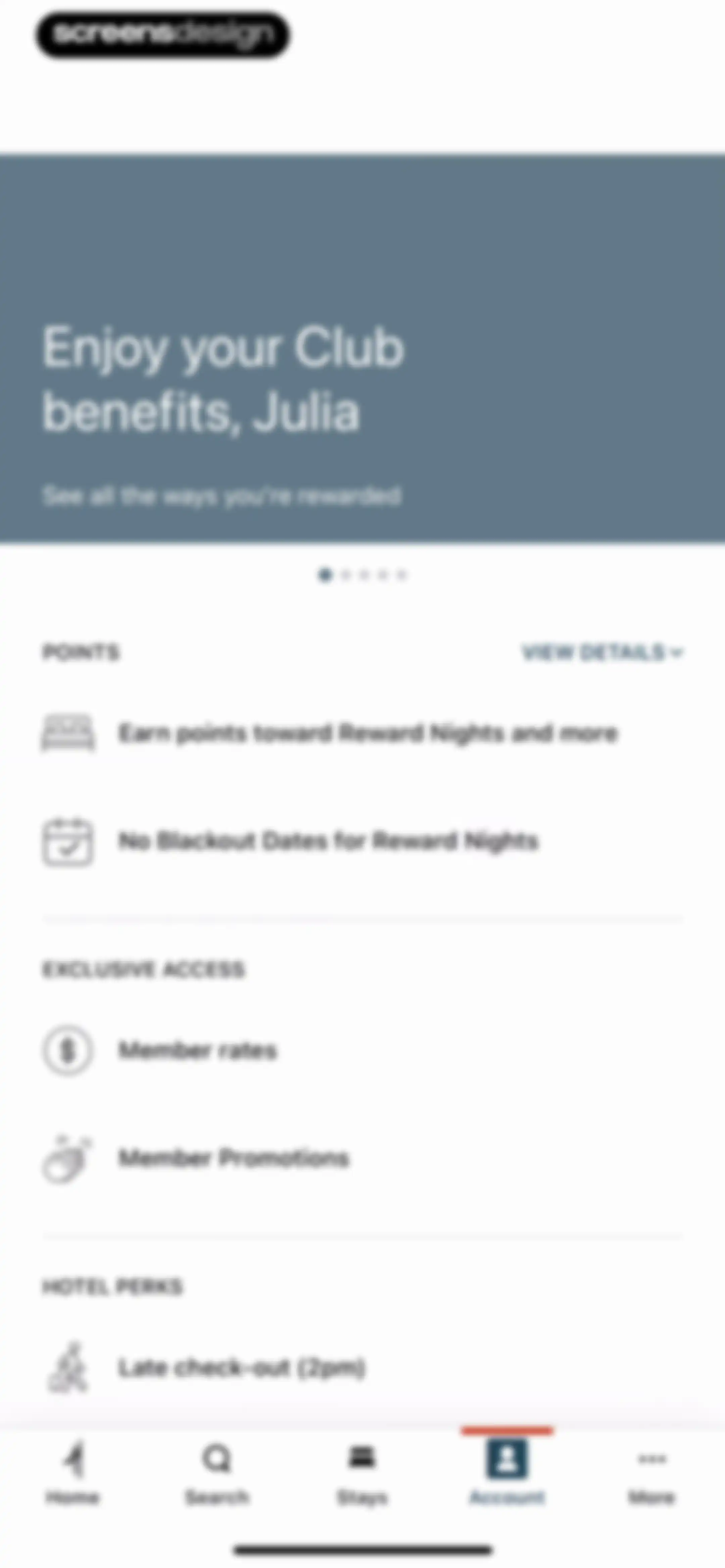 IHG One Rewards: Book Hotels screen 162
