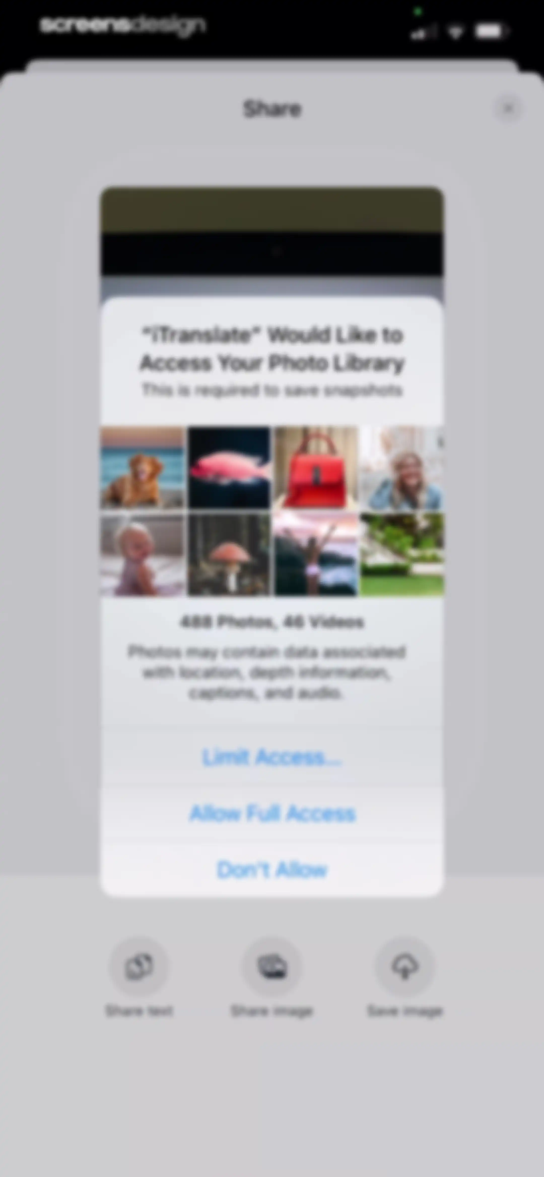 iTranslate Translator screen 54