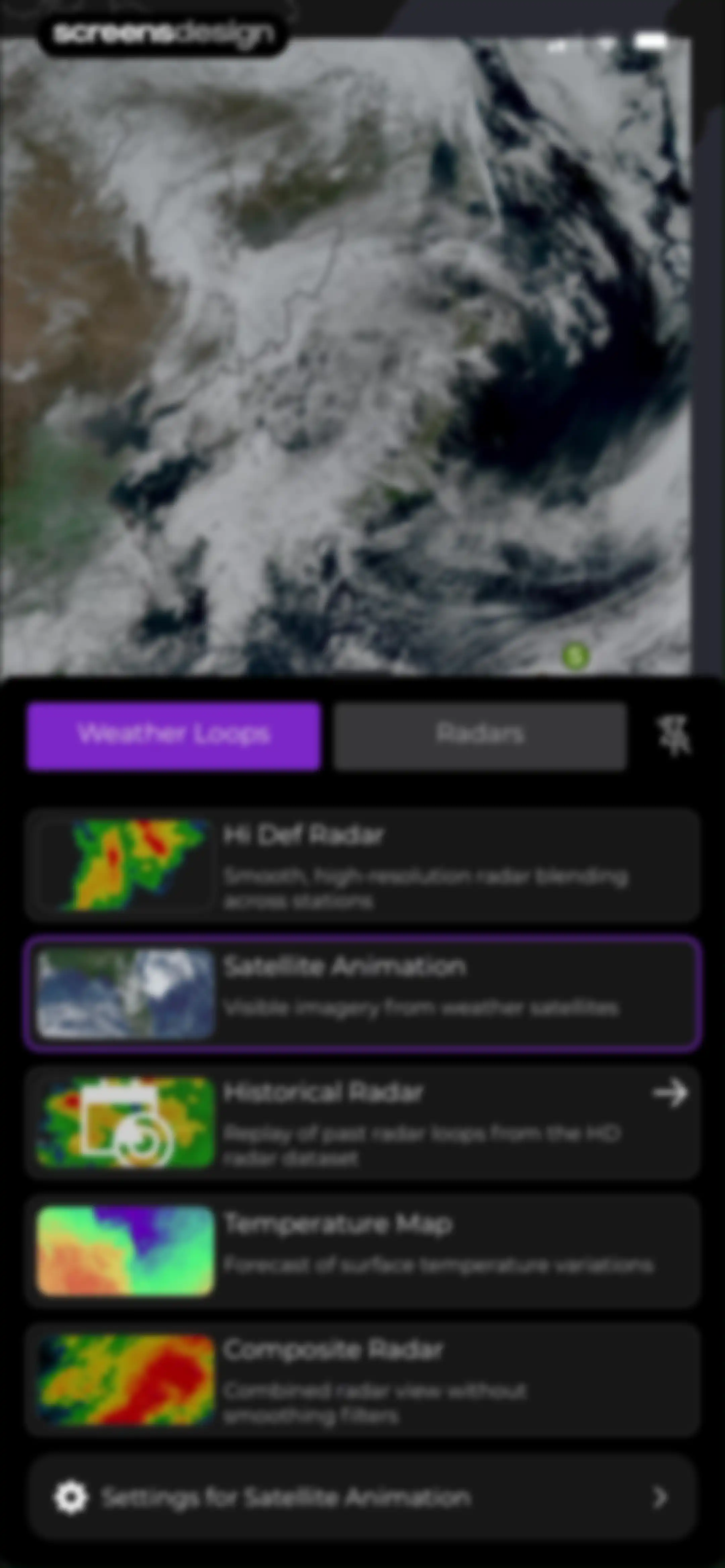 MyRadar Accurate Weather Radar screen 21