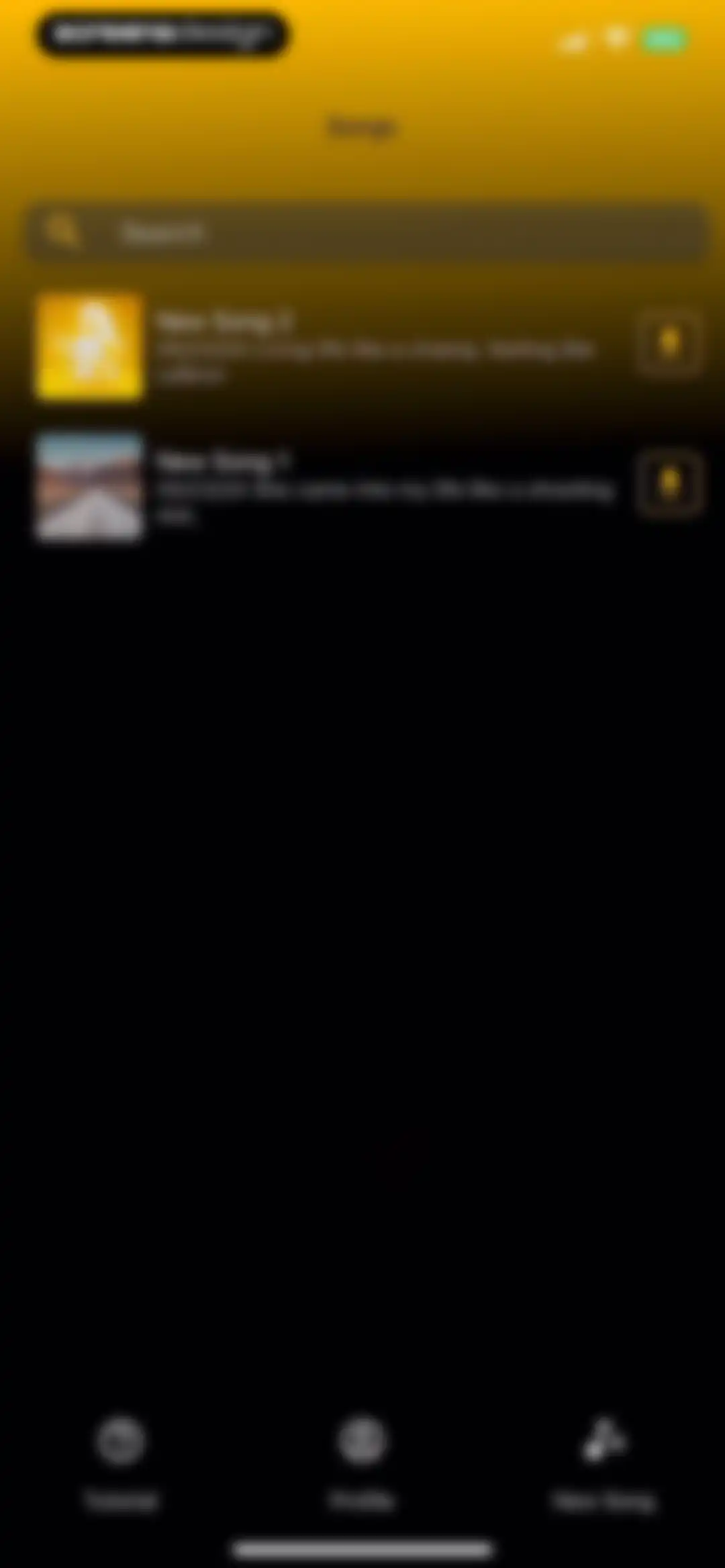 GhostWriter AI Lyrics screen 42