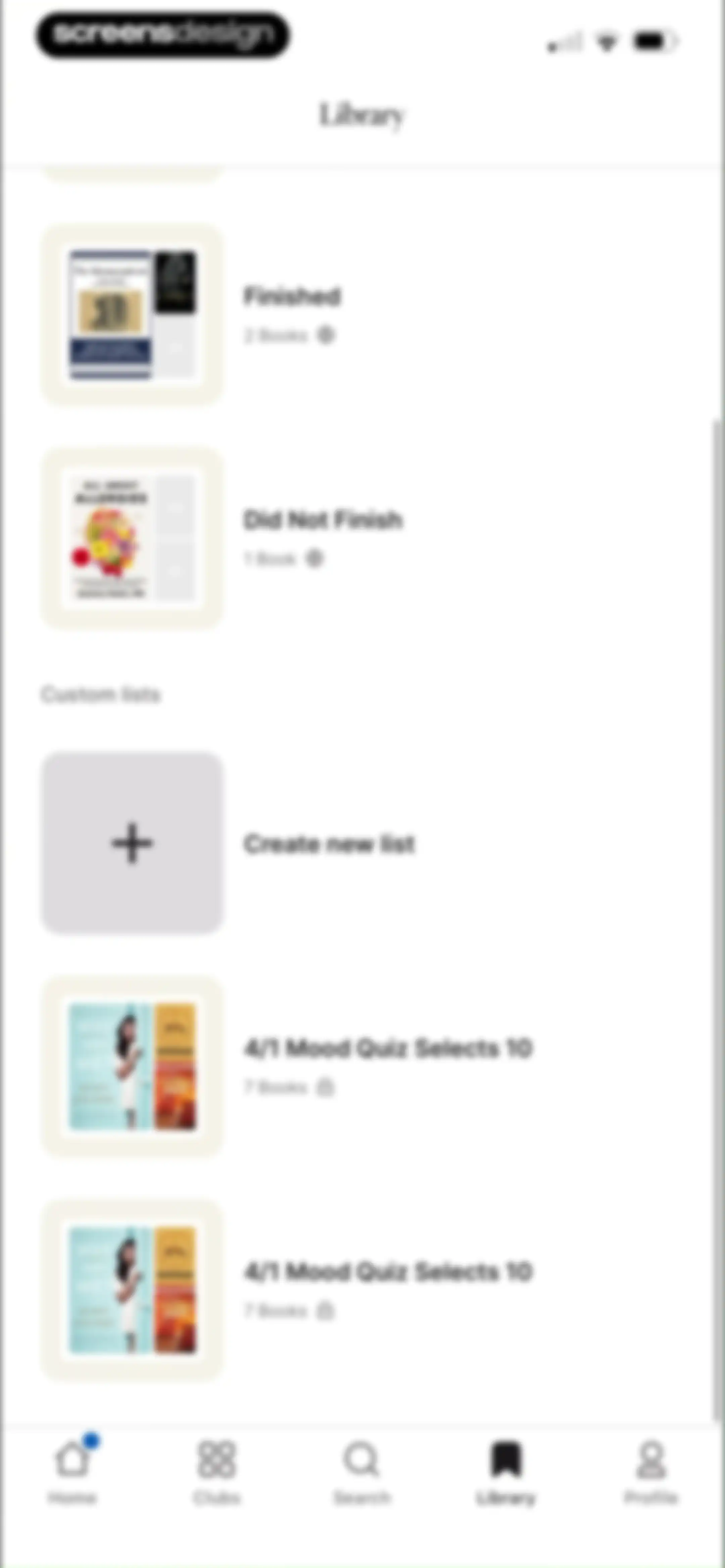 Fable: Track & Discuss Books screen 179