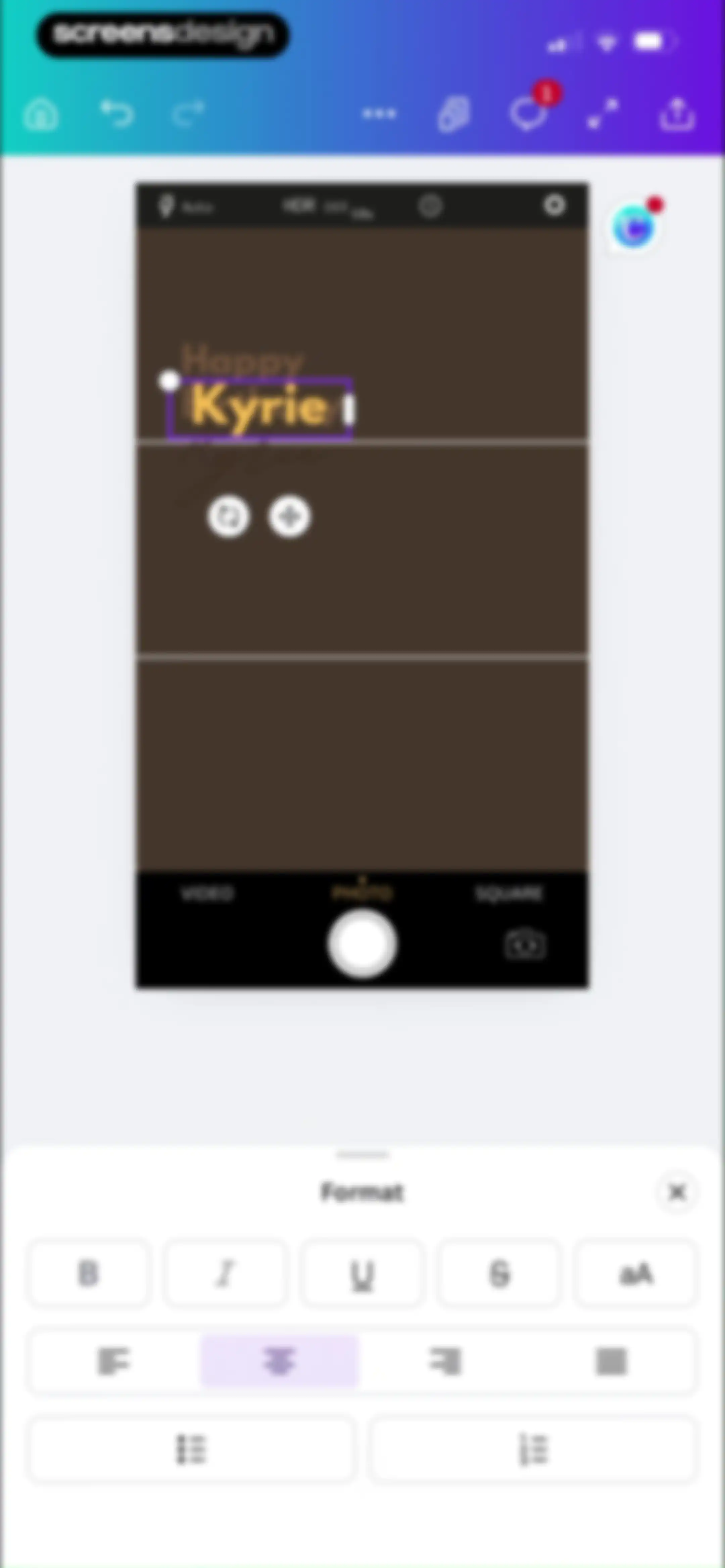 Canva: AI Video & Photo Editor screen 109
