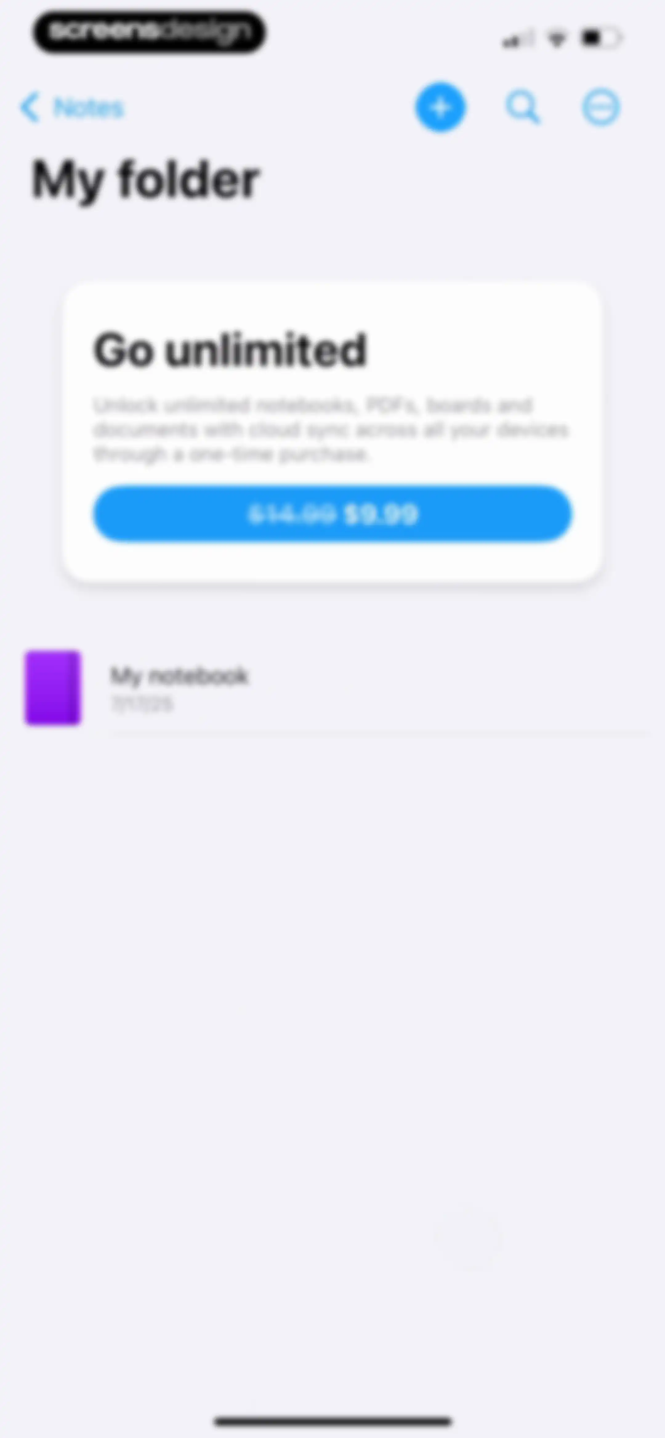 MyScript Notes: AI Handwriting screen 5