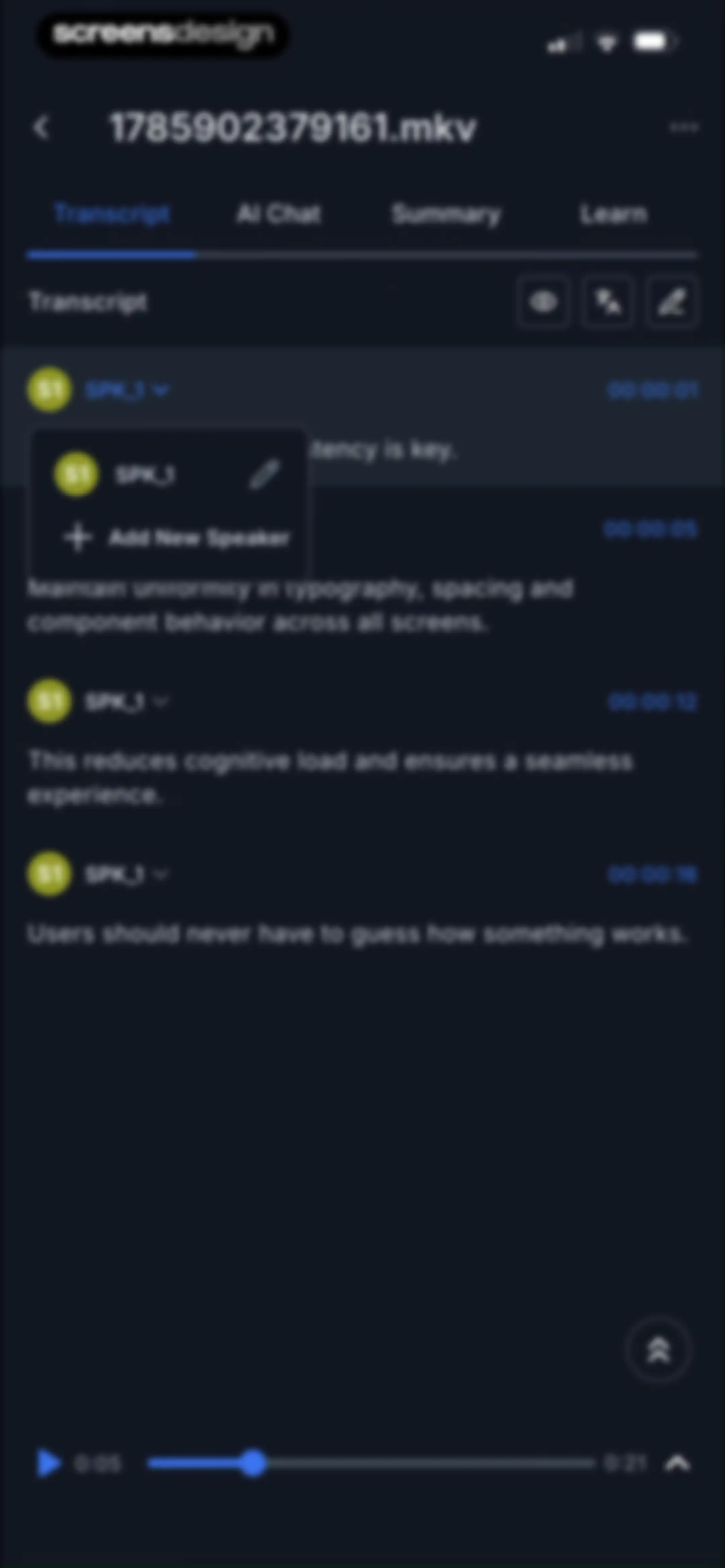 Transkriptor - Speech to Text screen 40