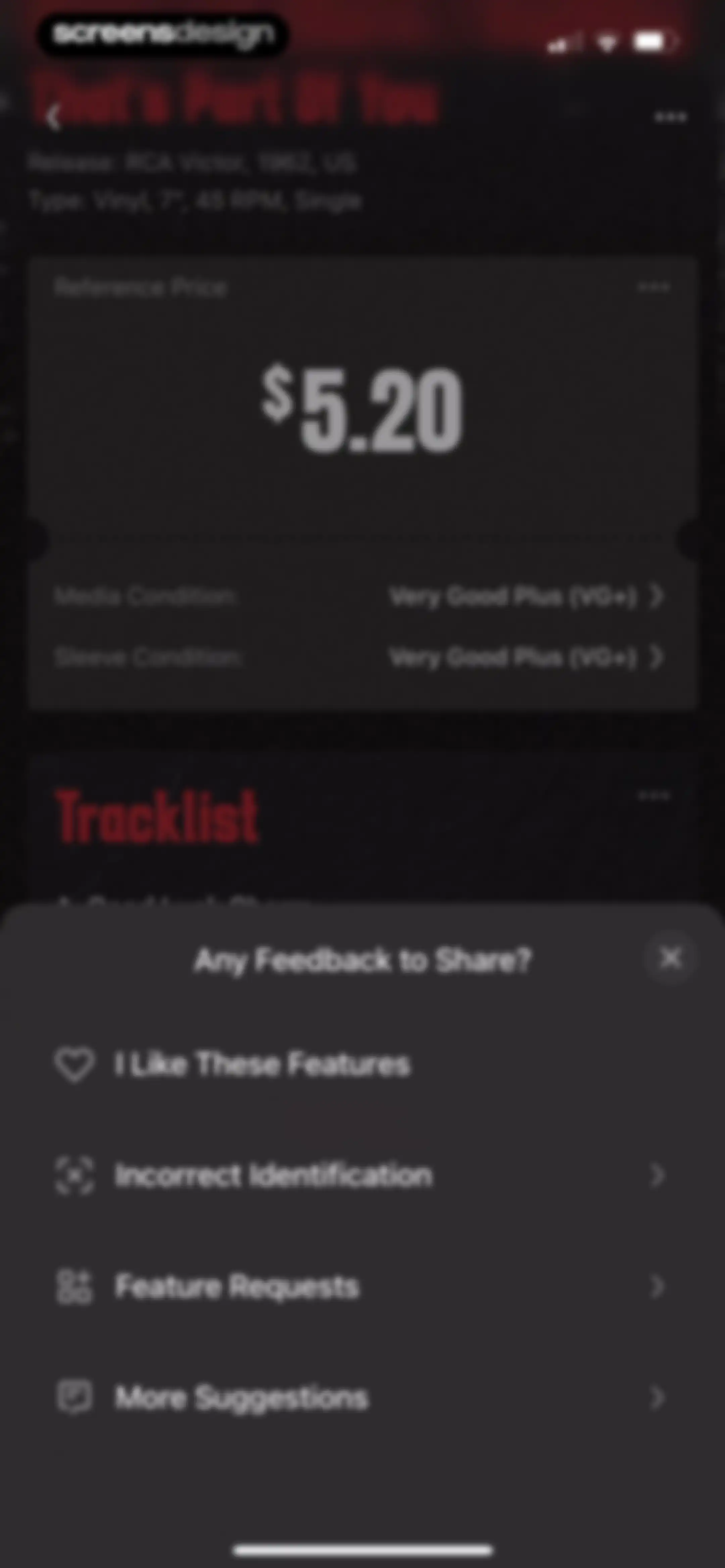 VinylSnap: Scan & Value Record screen 27