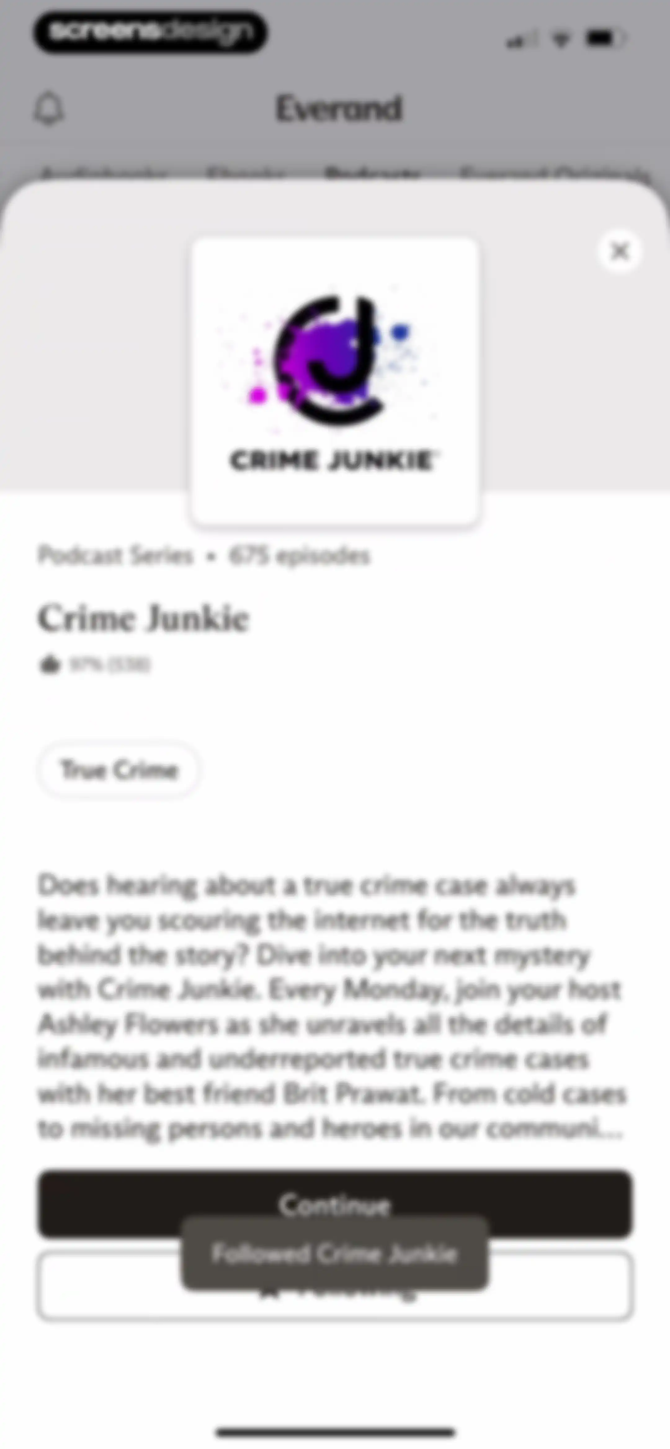 Everand: Audiobooks & Ebooks screen 116