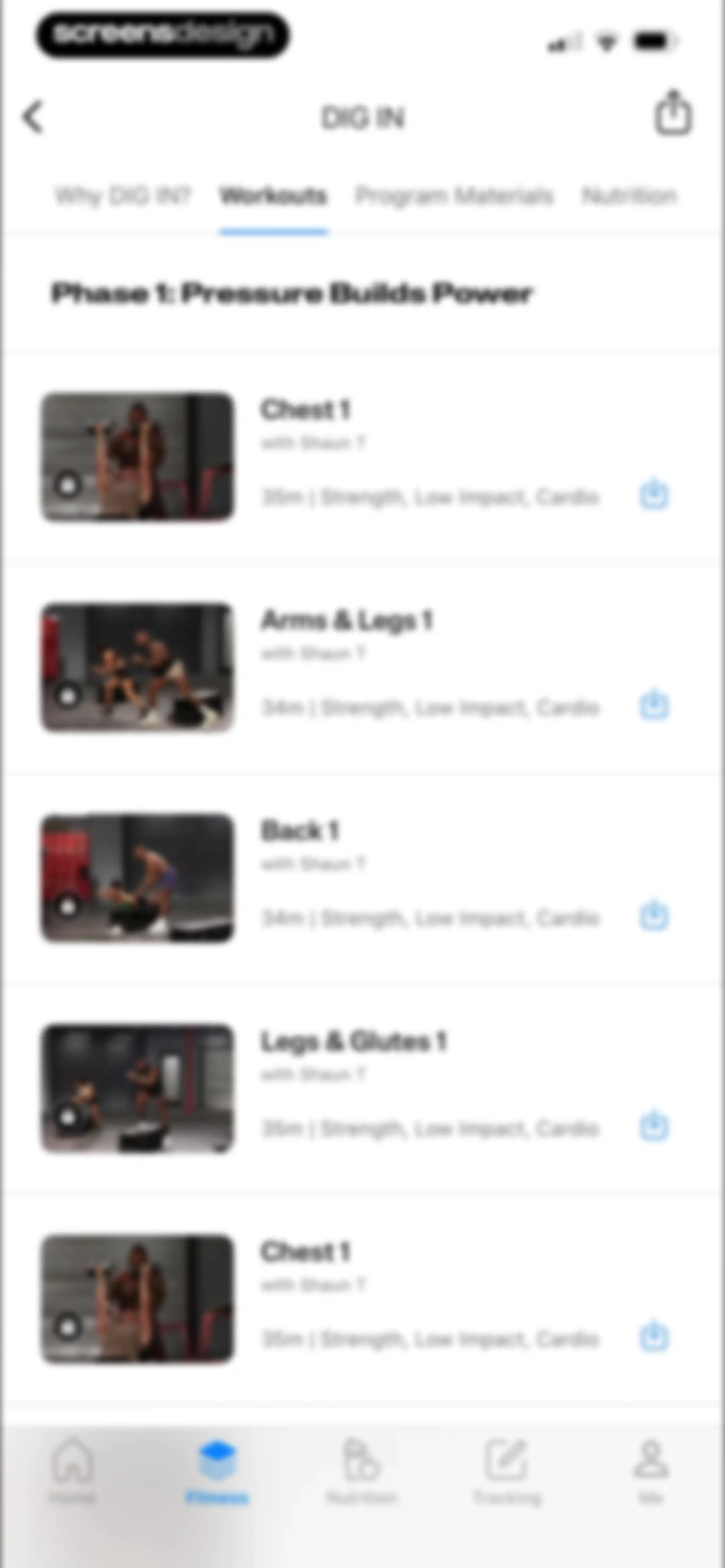 BODi Home Fitness & Workouts screen 59