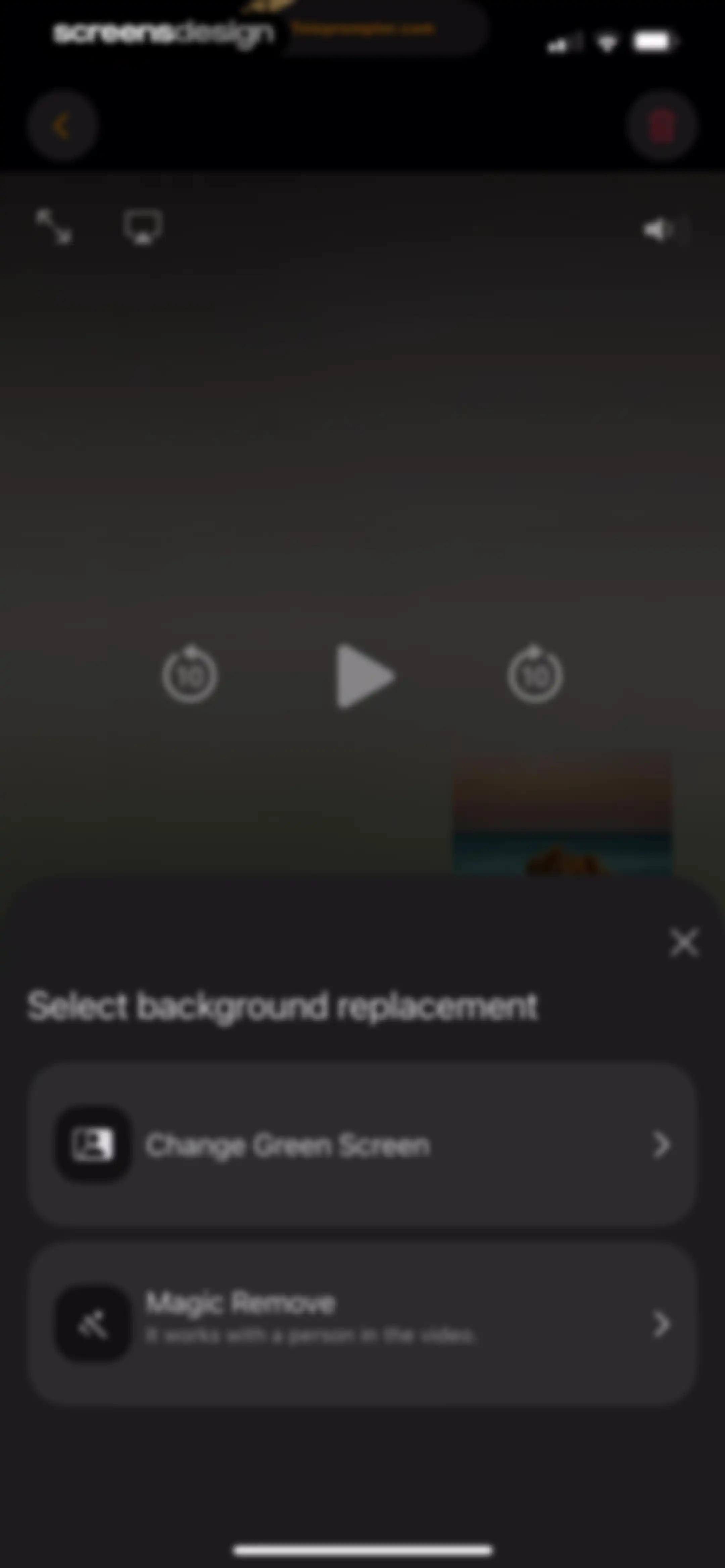 Teleprompter.com screen 77