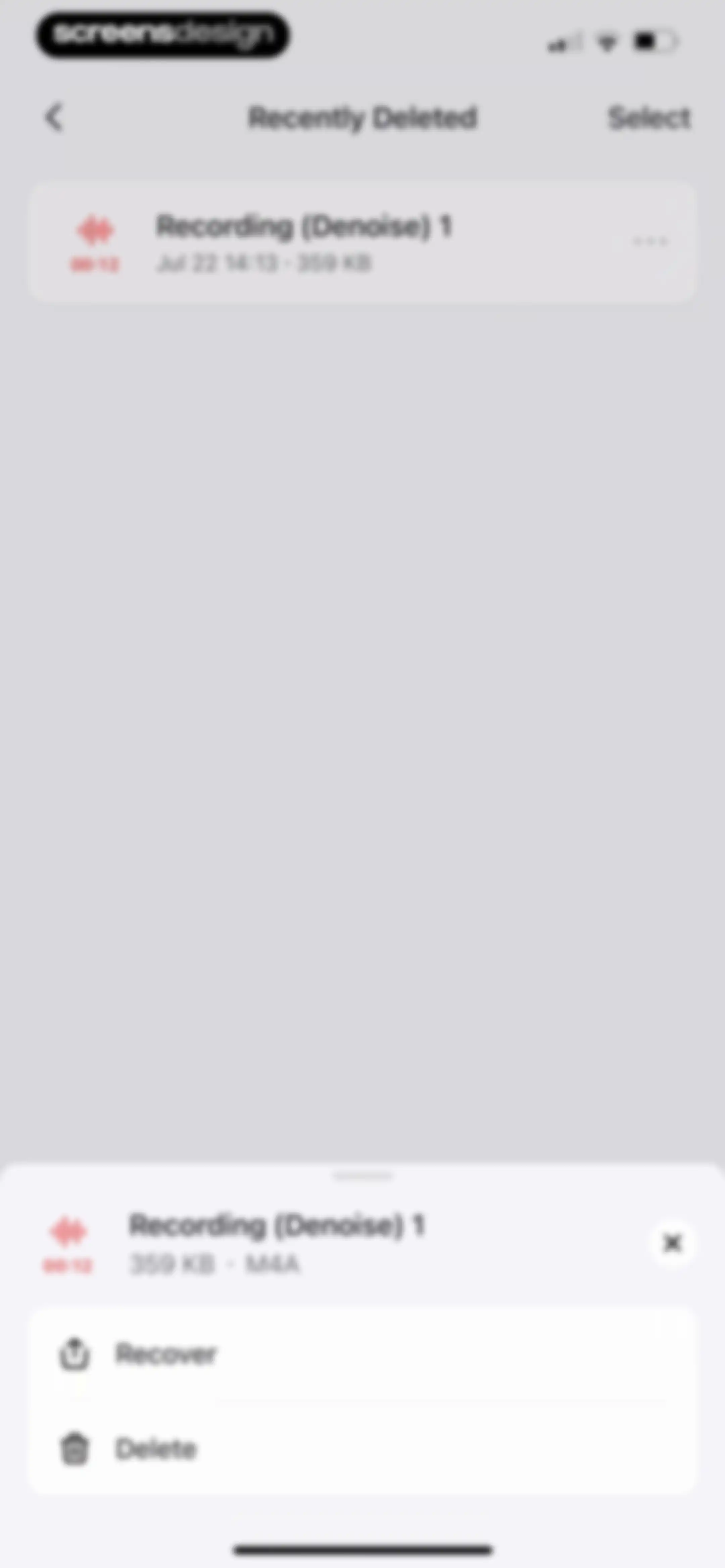 Voice Recorder — Audio Memos screen 66