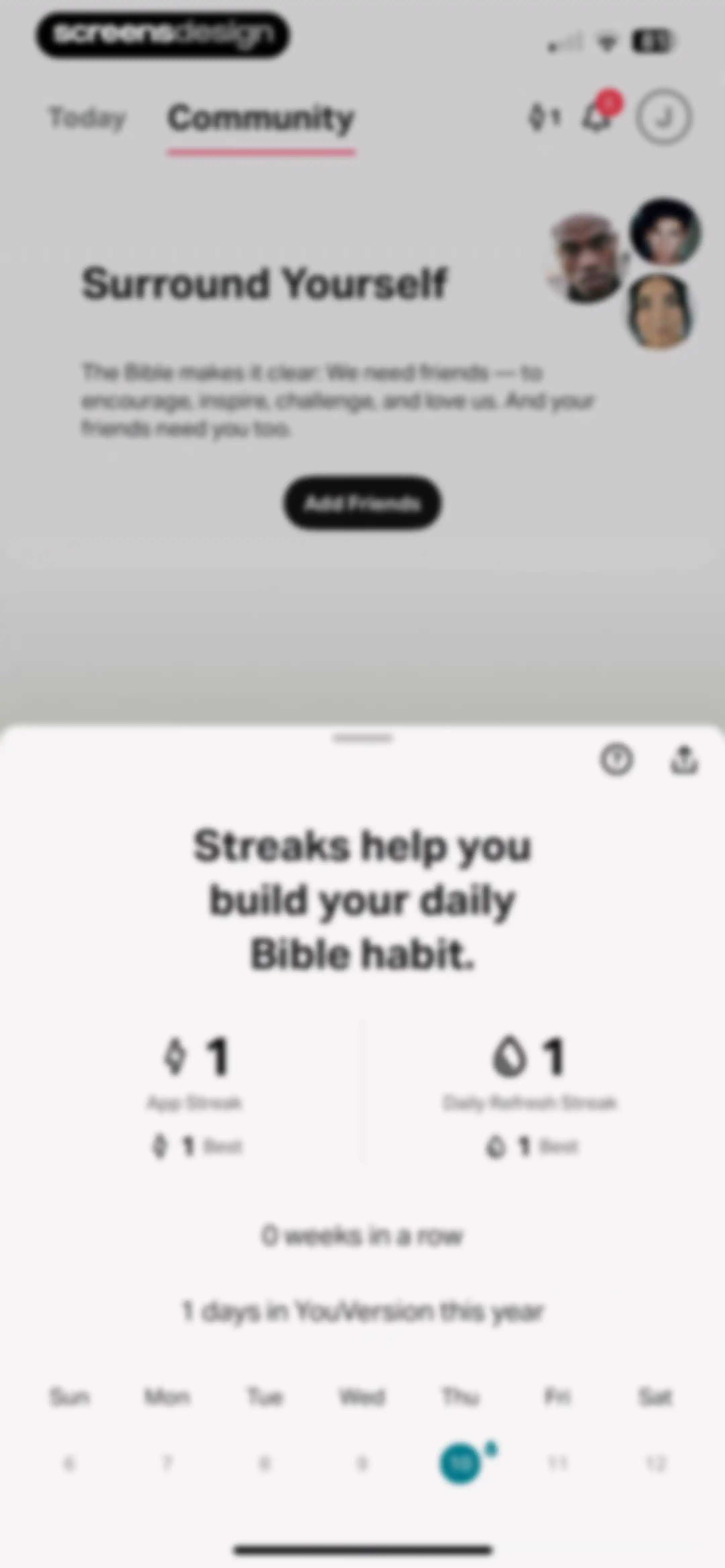 Bible screen 86