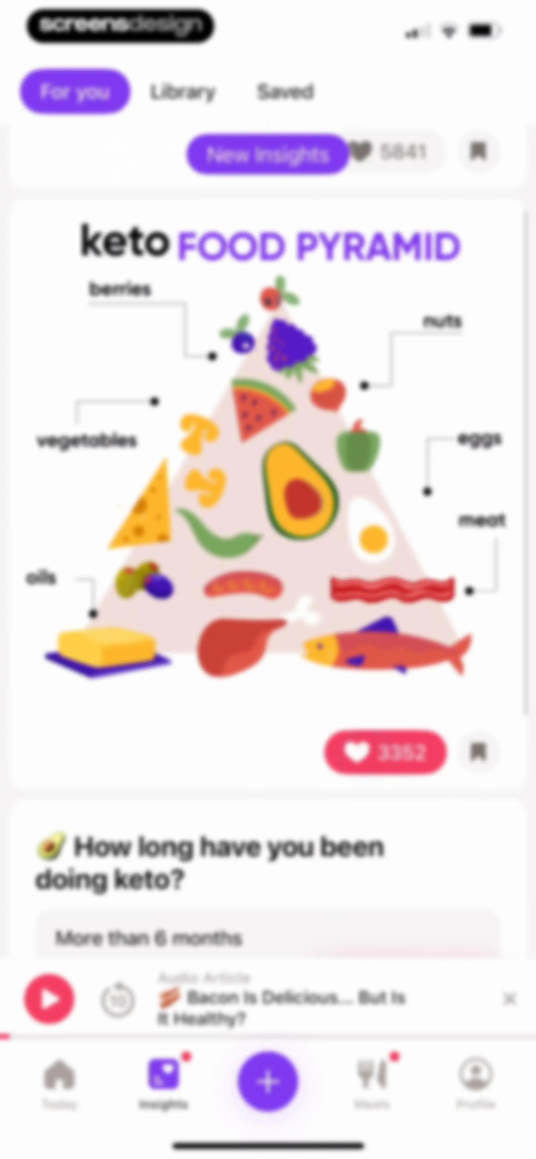 Keto Diet App － Carb Tracker screen 136