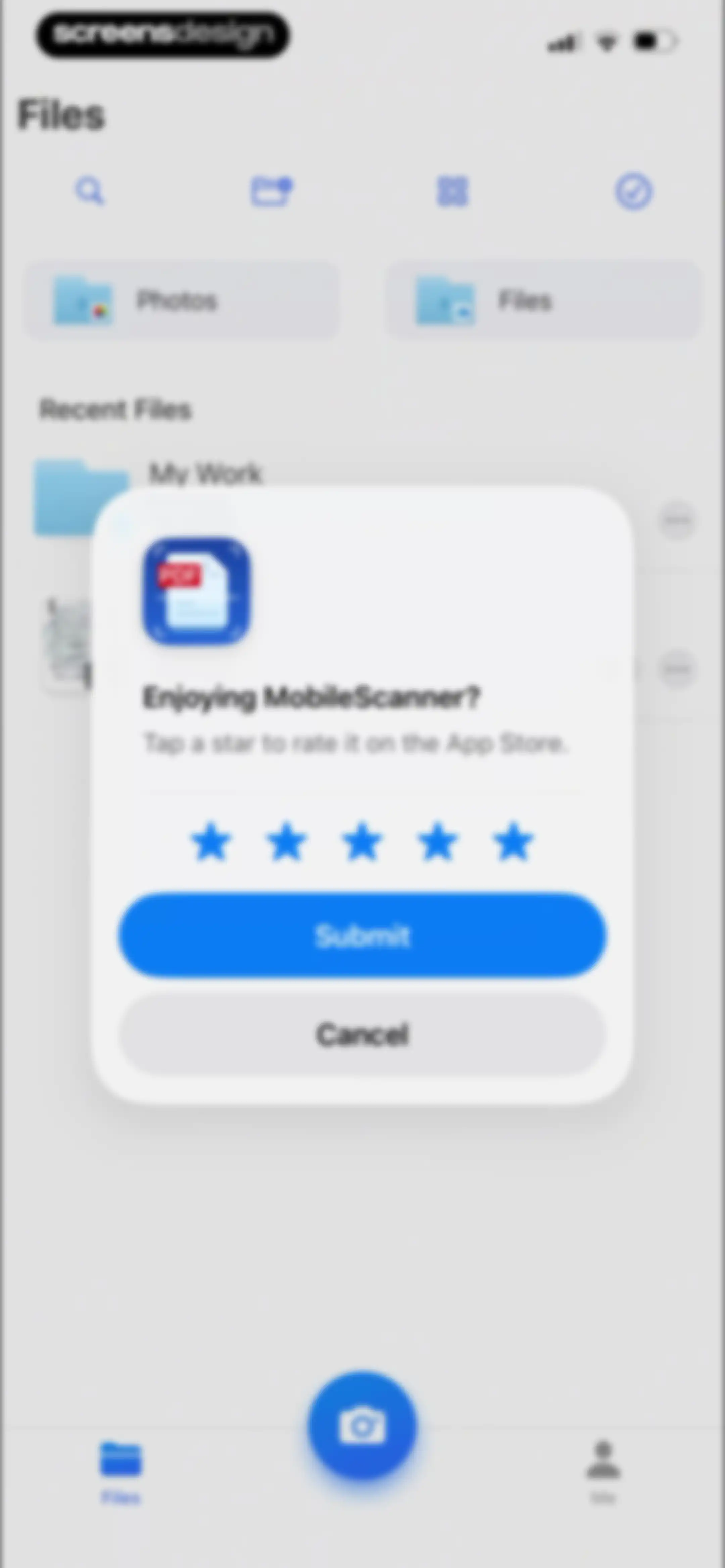 Mobile Scanner App - Scan PDF screen 39