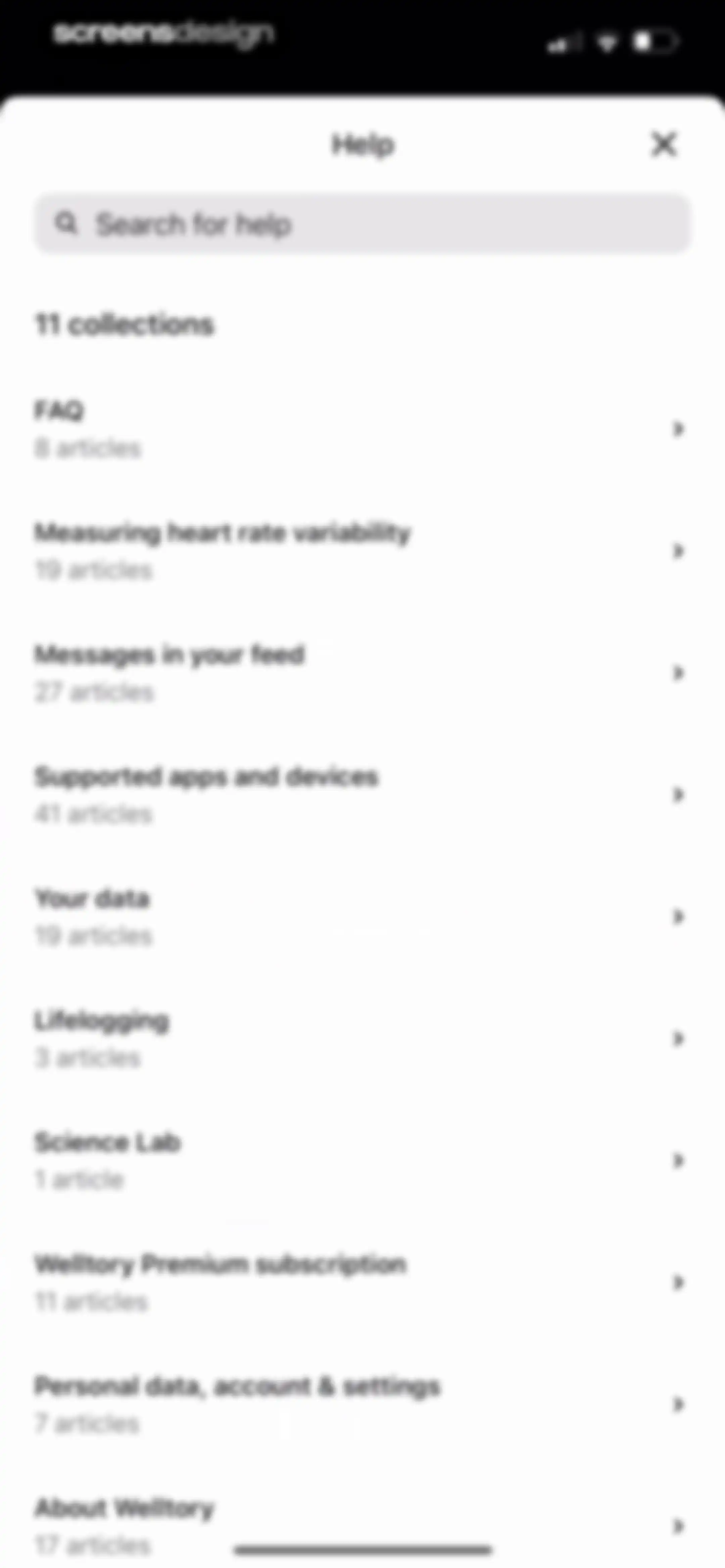 Welltory: Health, Heart Rate screen 128