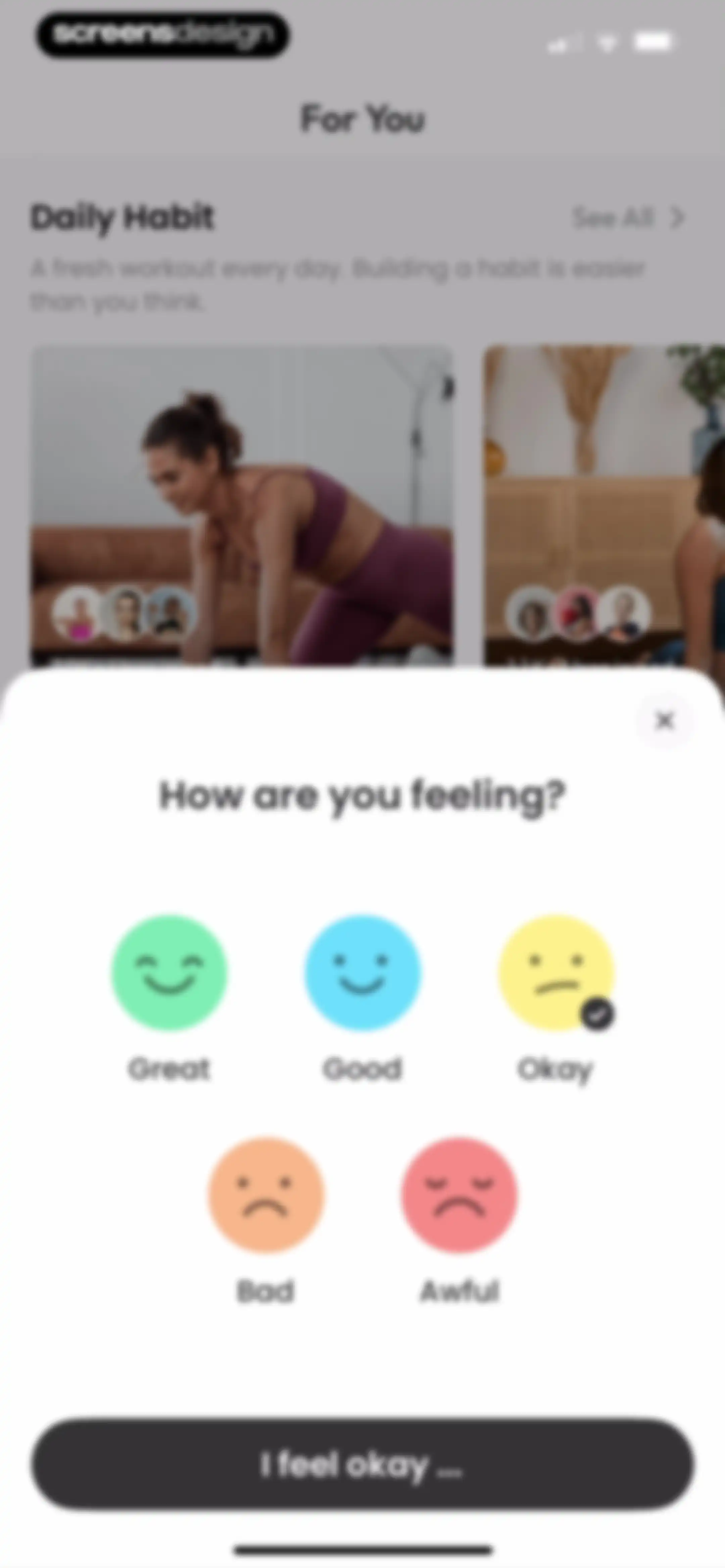 Workout for Women: Home & Gym screen 127