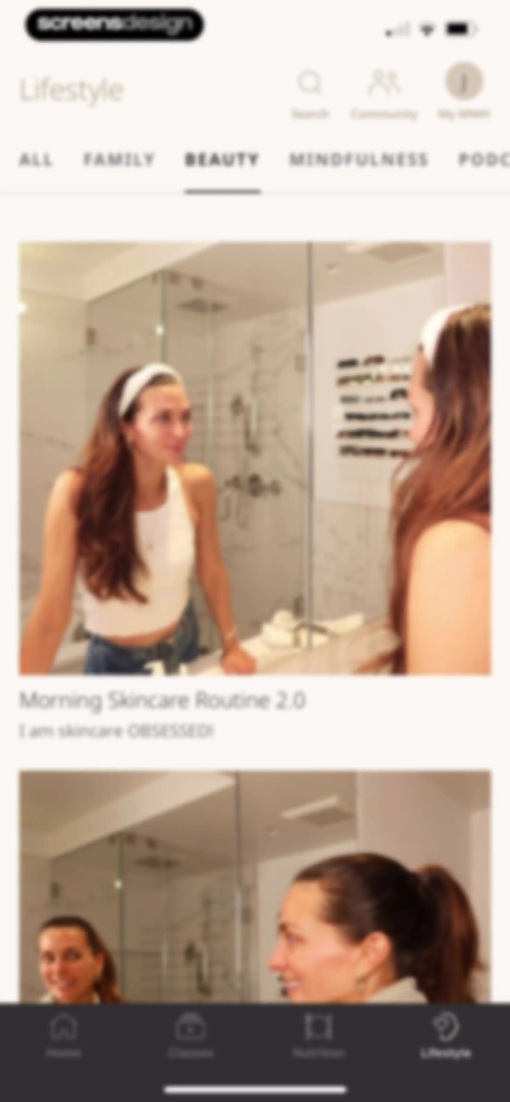 MWH: Fitness + Wellness screen 94