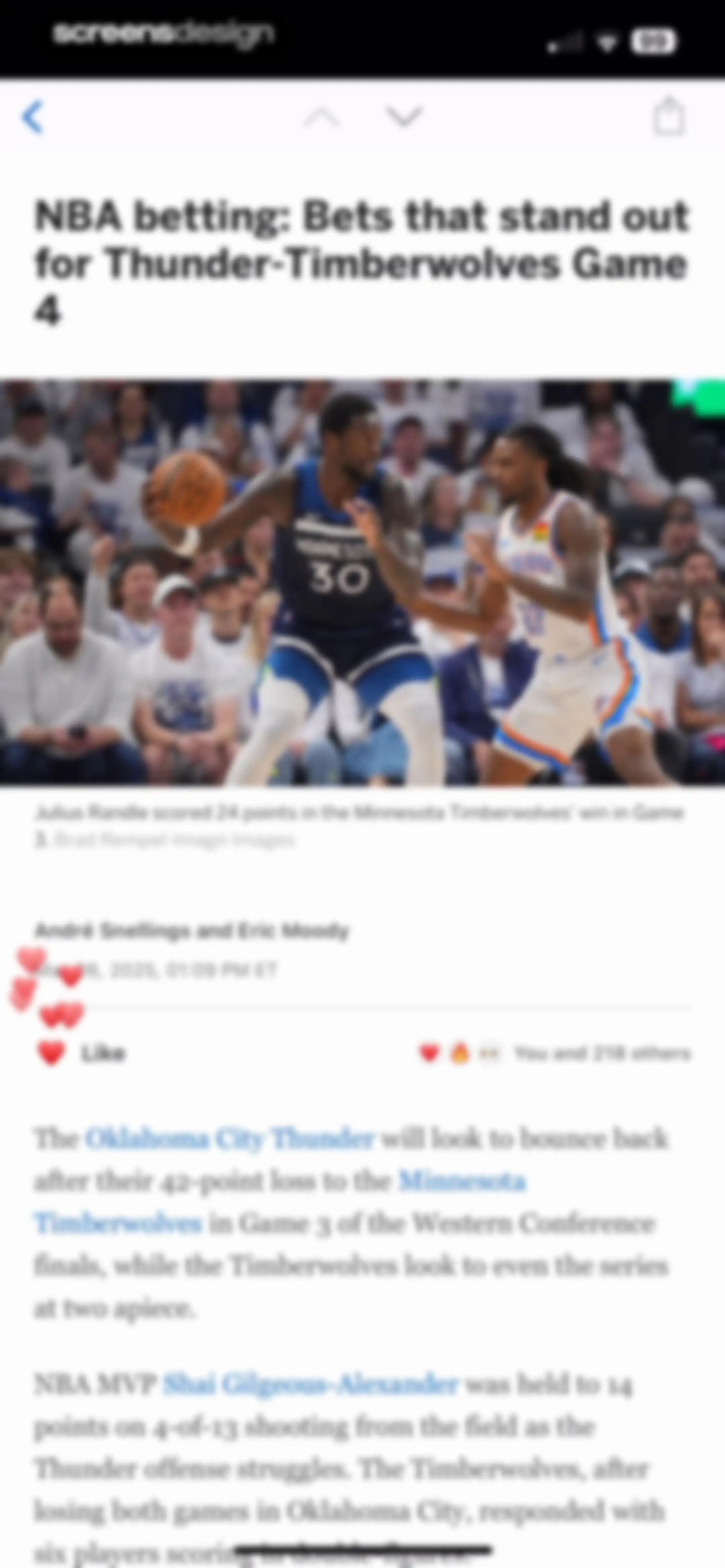 ESPN: Live Sports & Scores screen 32