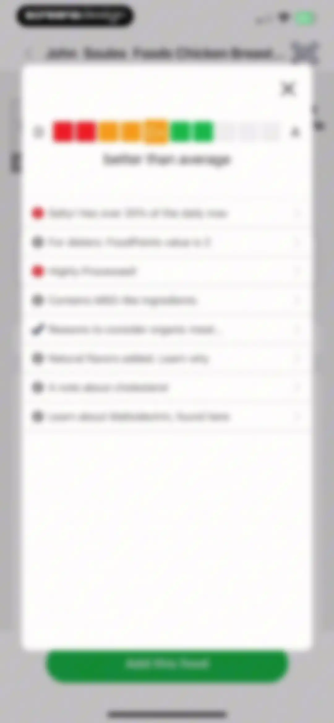 Fooducate: Nutrition Coach screen 25