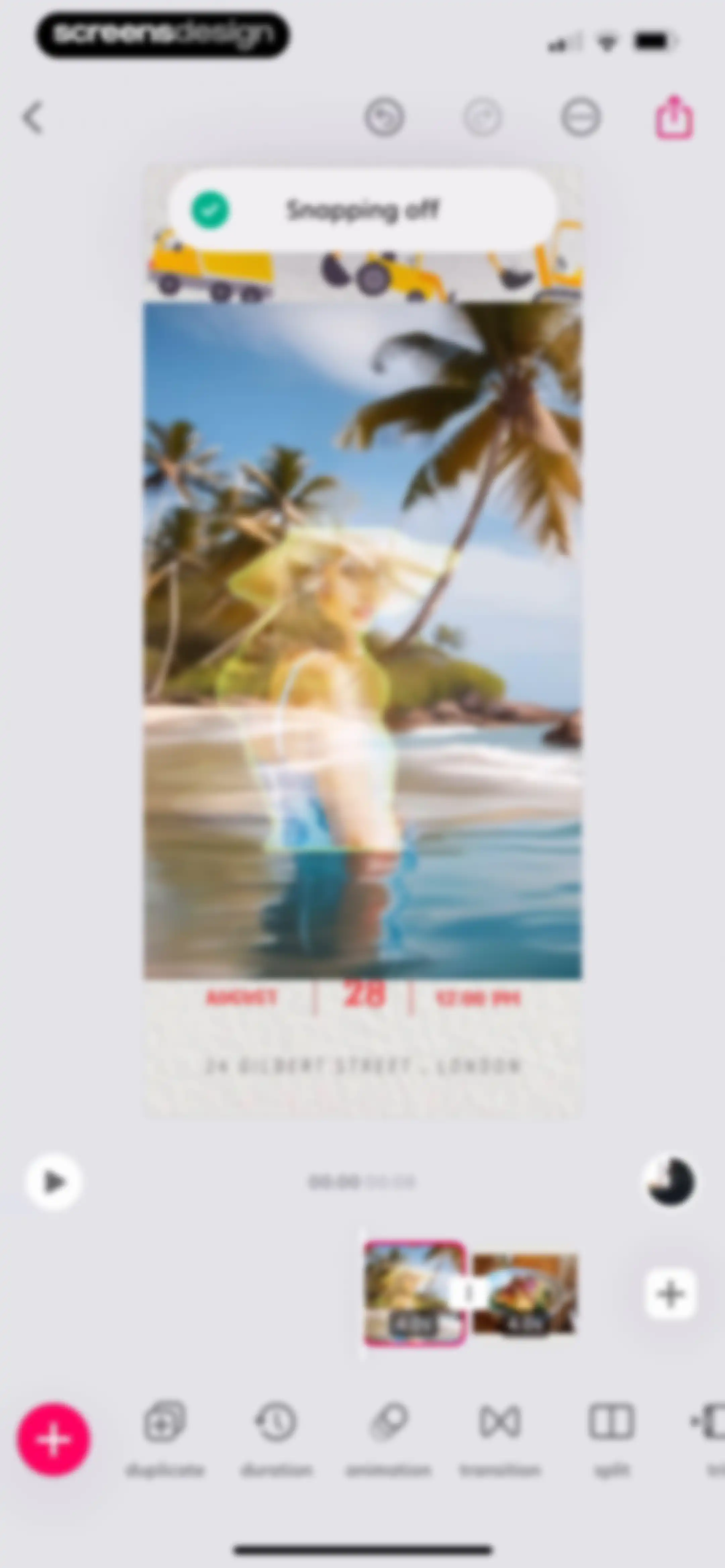 Bazaart AI Photo Editor Design screen 133