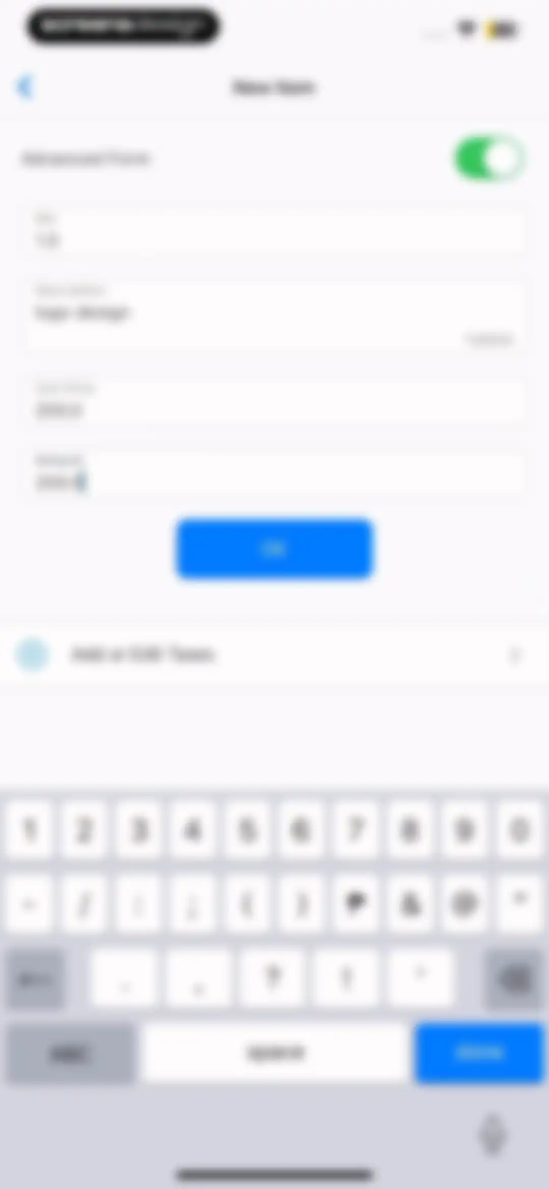 Invoice Maker by Invoice Home screen 18