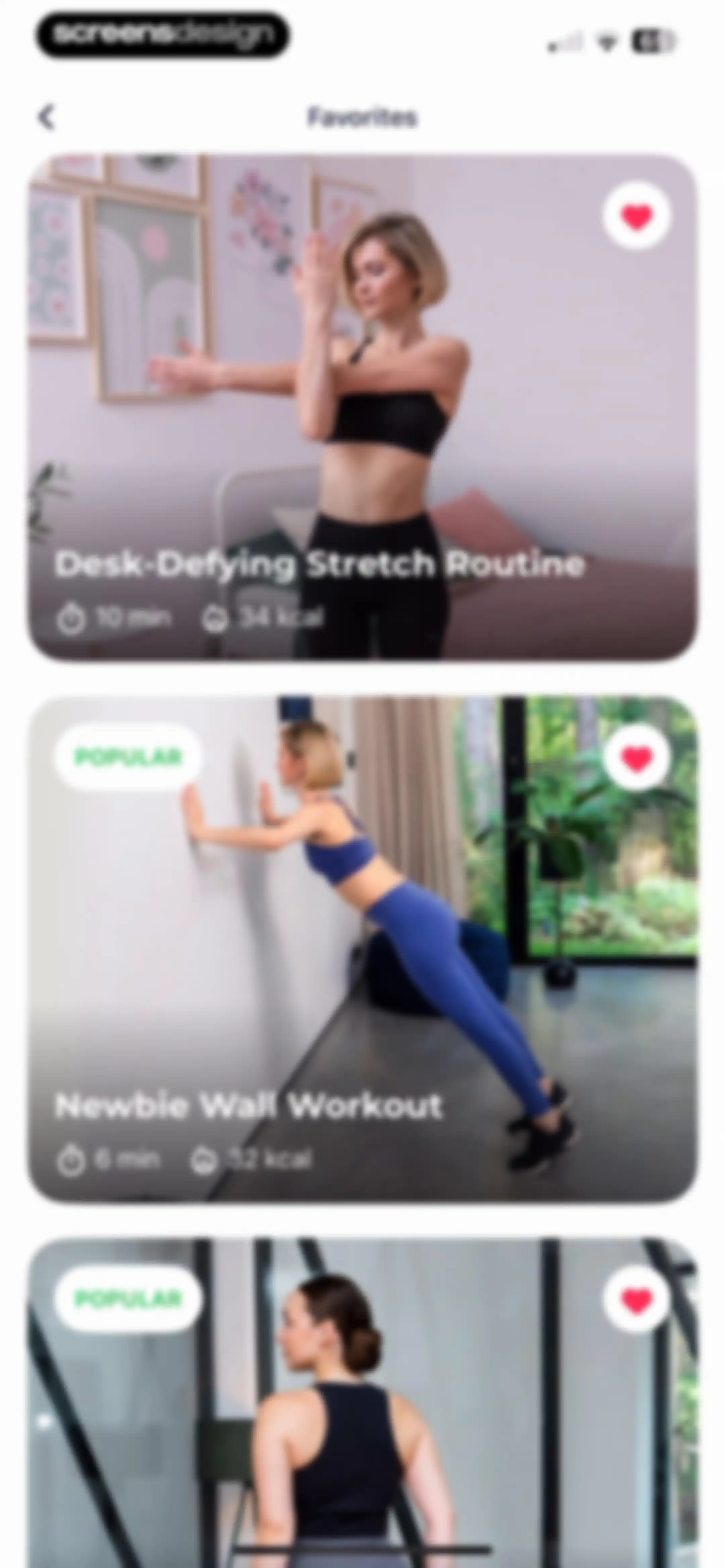 FitMe - Lazy Workout at Home screen 94
