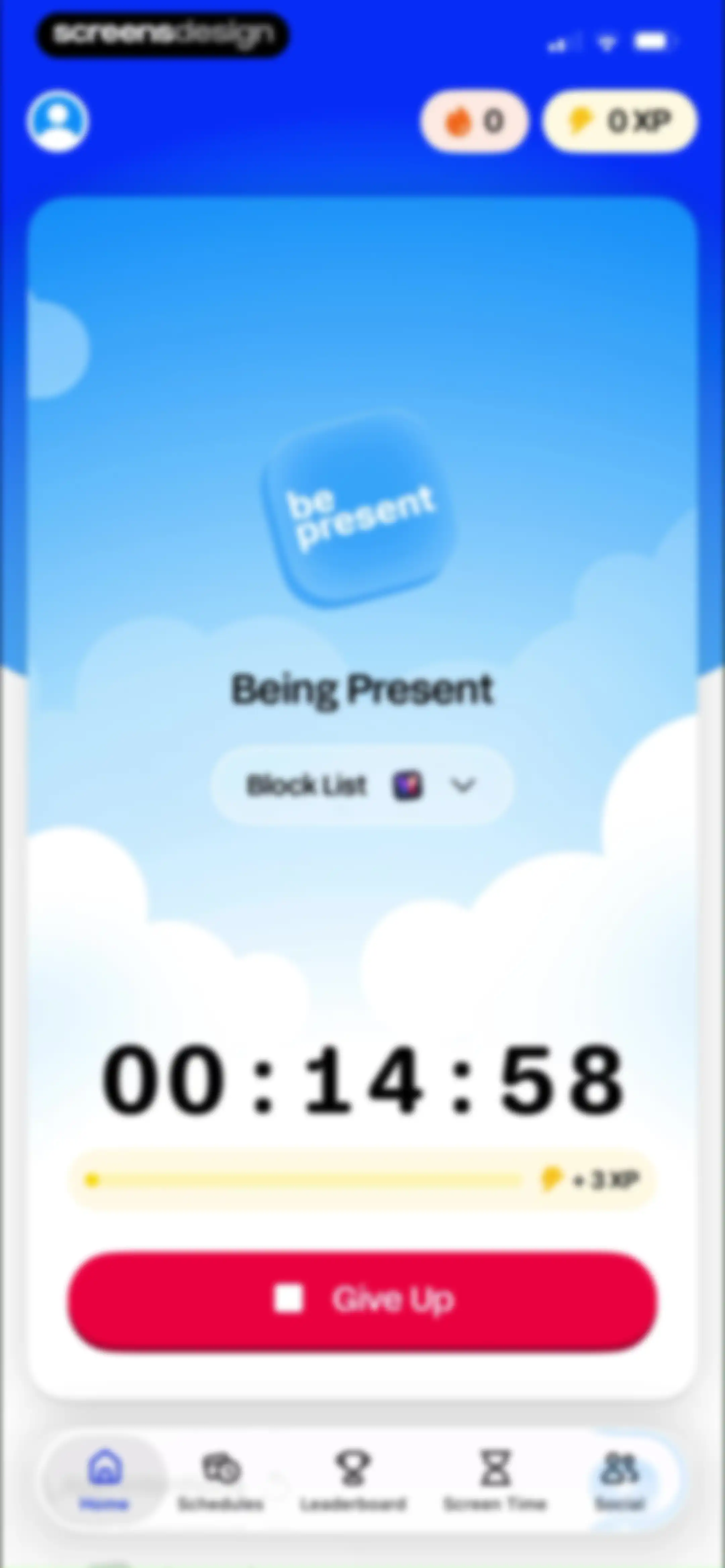 BePresent: Screen Time Control screen 61