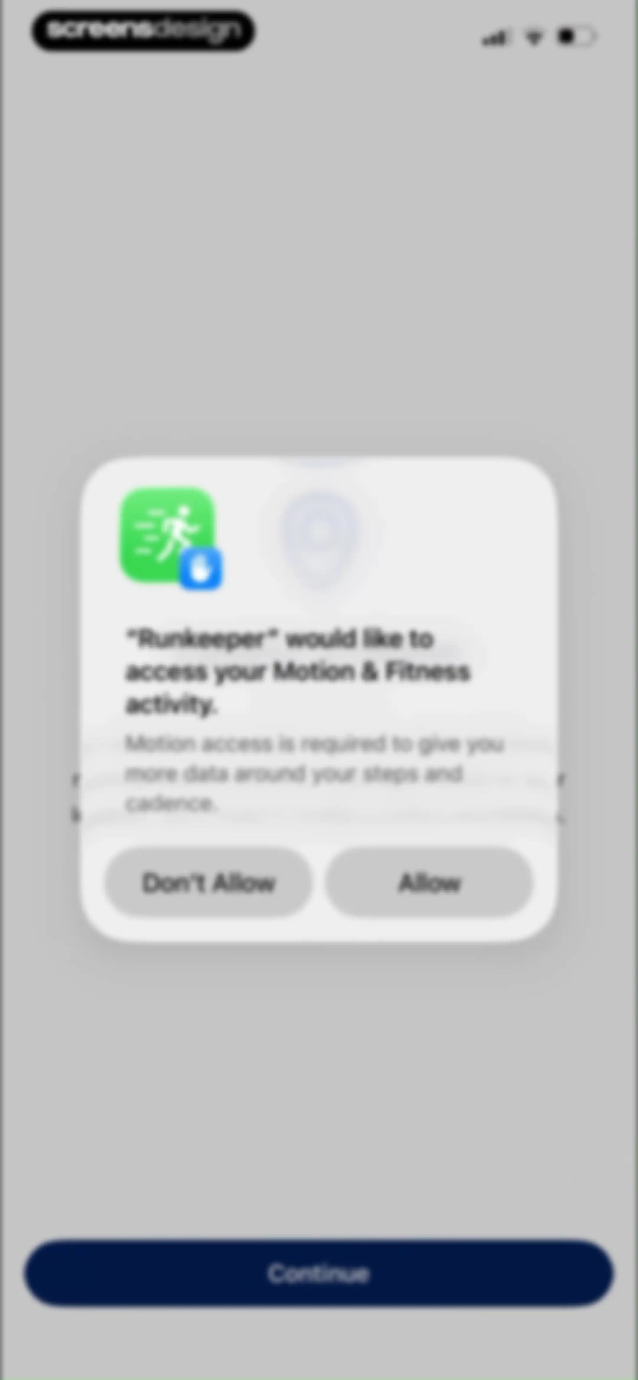 ASICS Runkeeper—Run Tracker screen 15