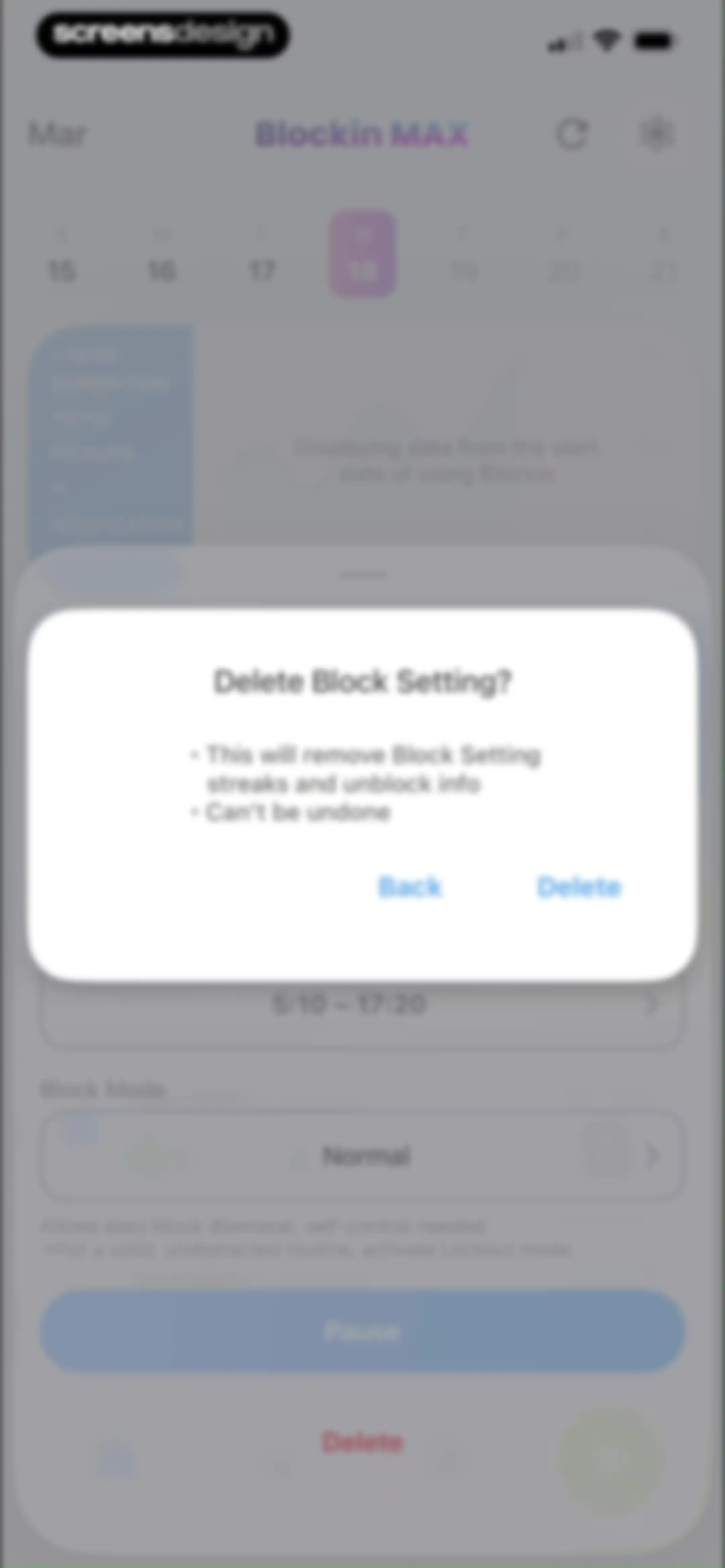 Blockin -Screen Time for Focus screen 114