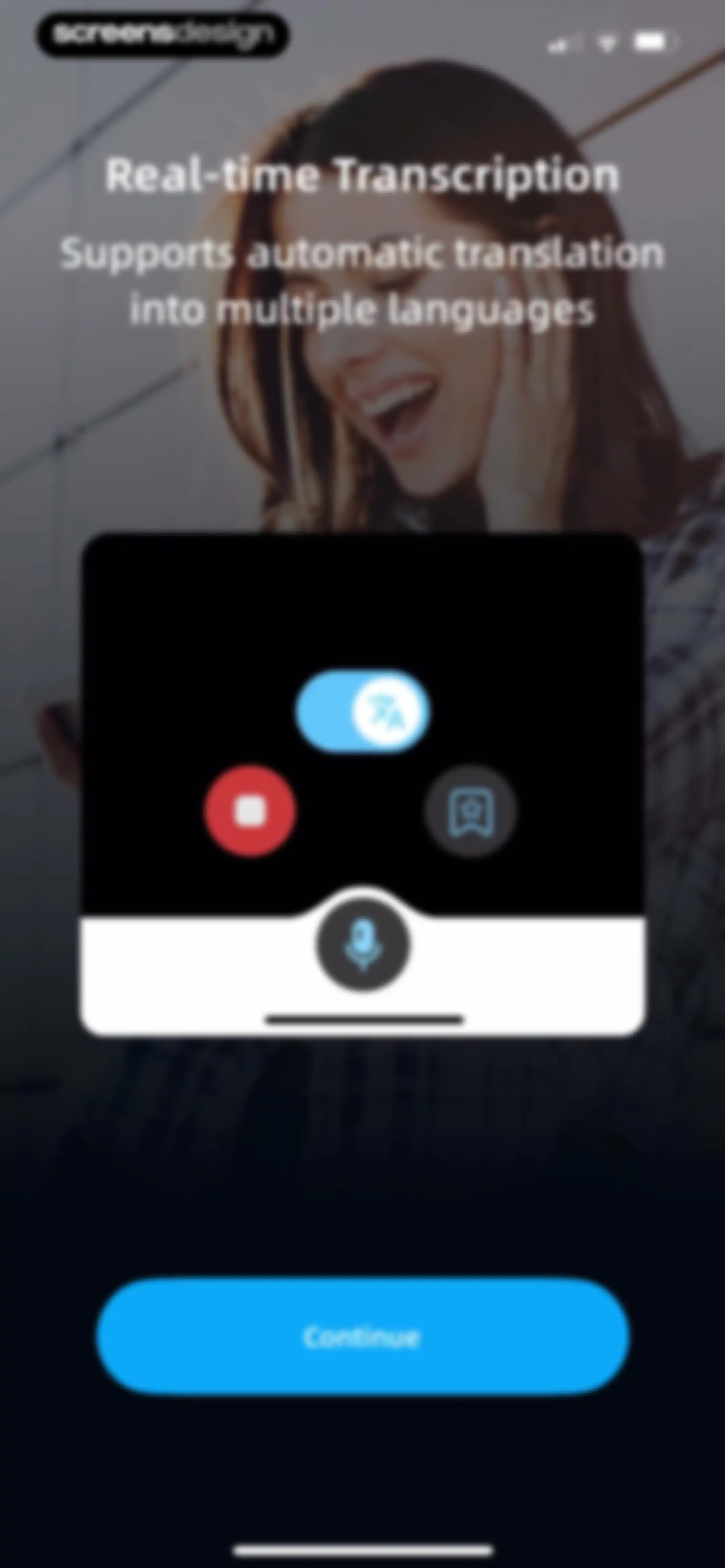 iTranscribe - Audio to Text screen 3